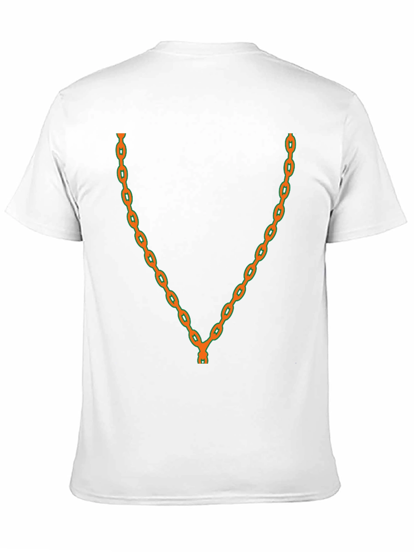 Mens Chain Graphic Tee - Bold Style Statement