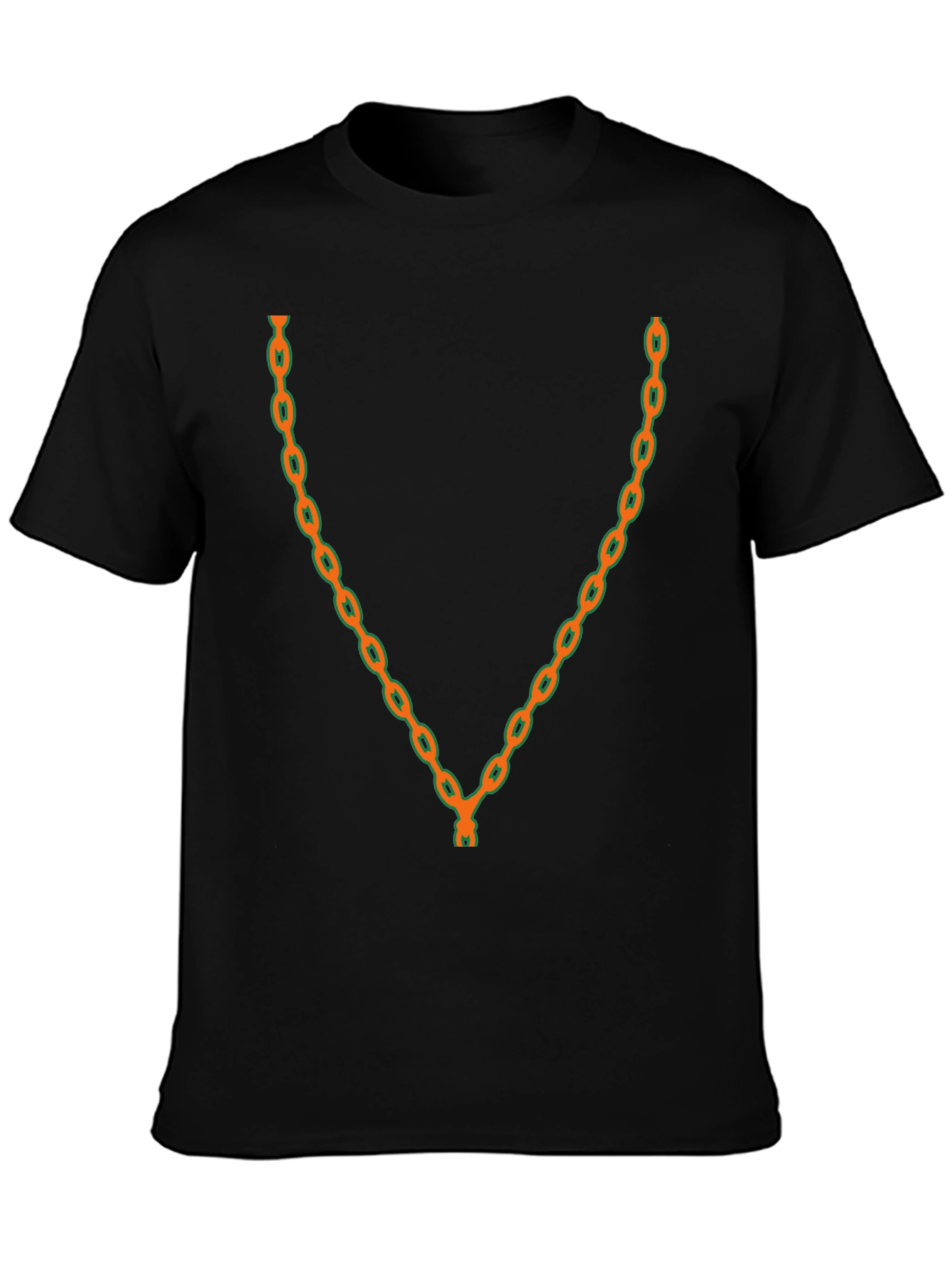 Mens Chain Graphic Tee - Bold Style Statement