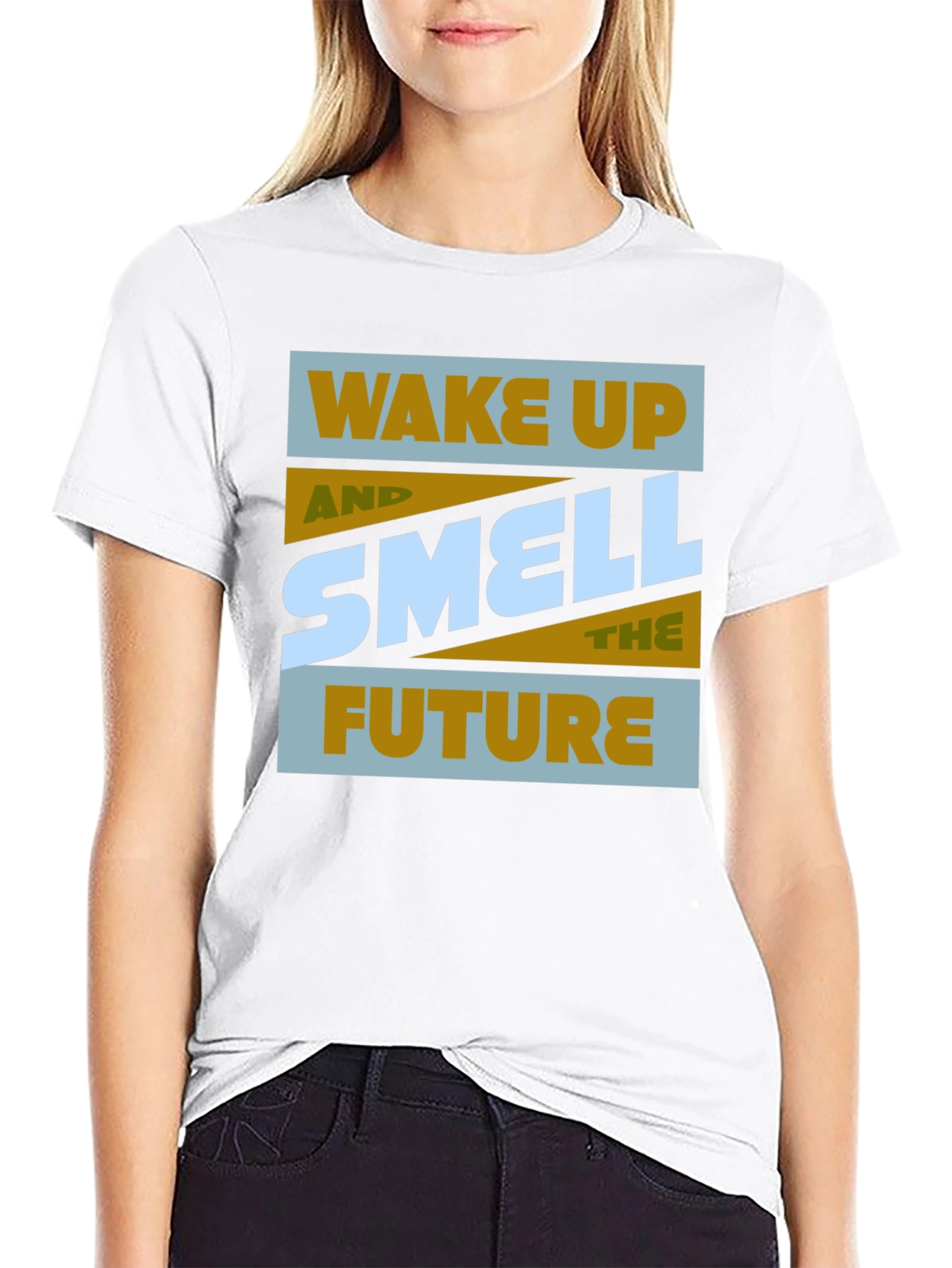 Wake Up and Smell the Future Graphic T-Shirt