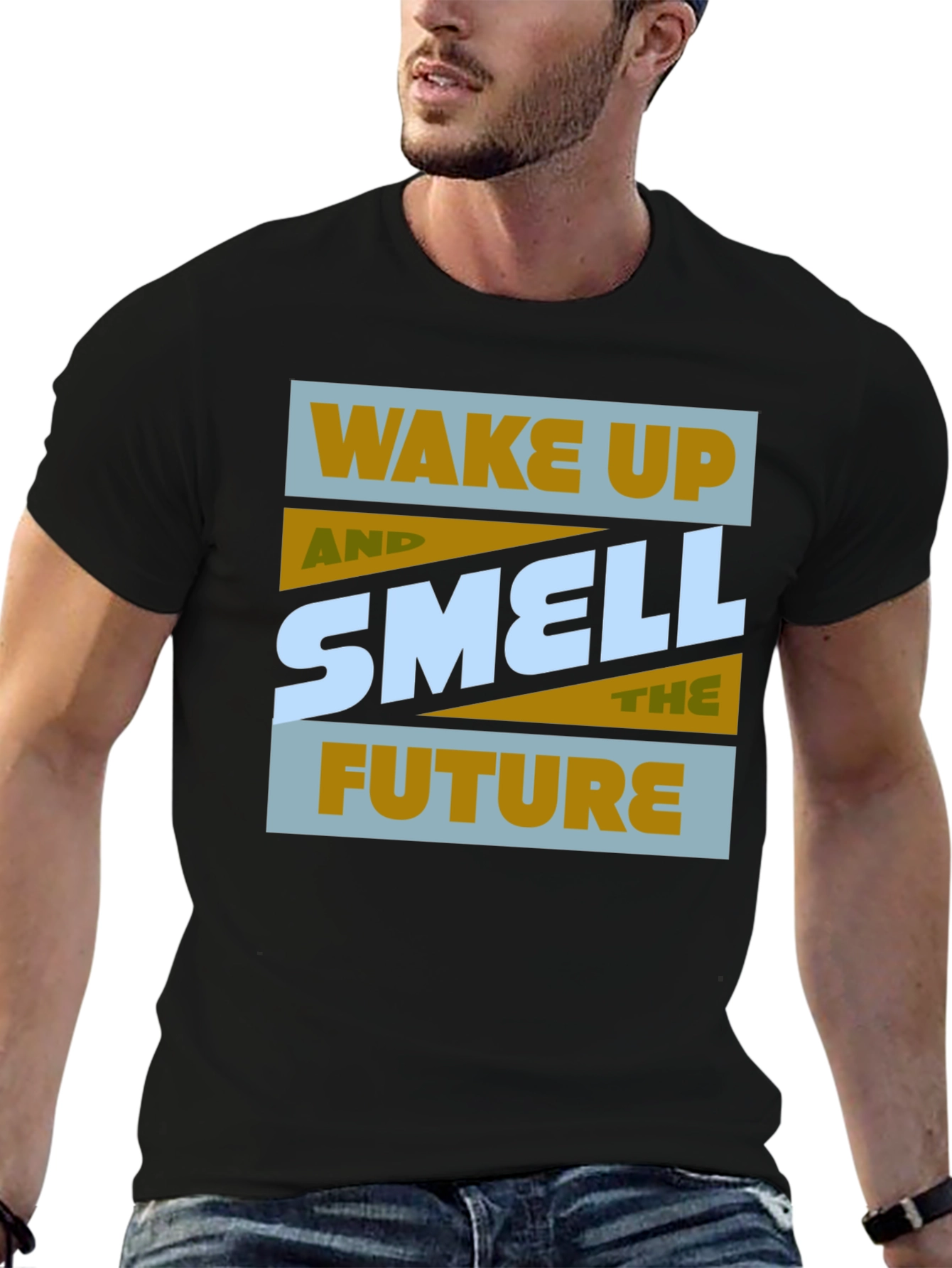 Wake Up and Smell the Future Graphic T-Shirt
