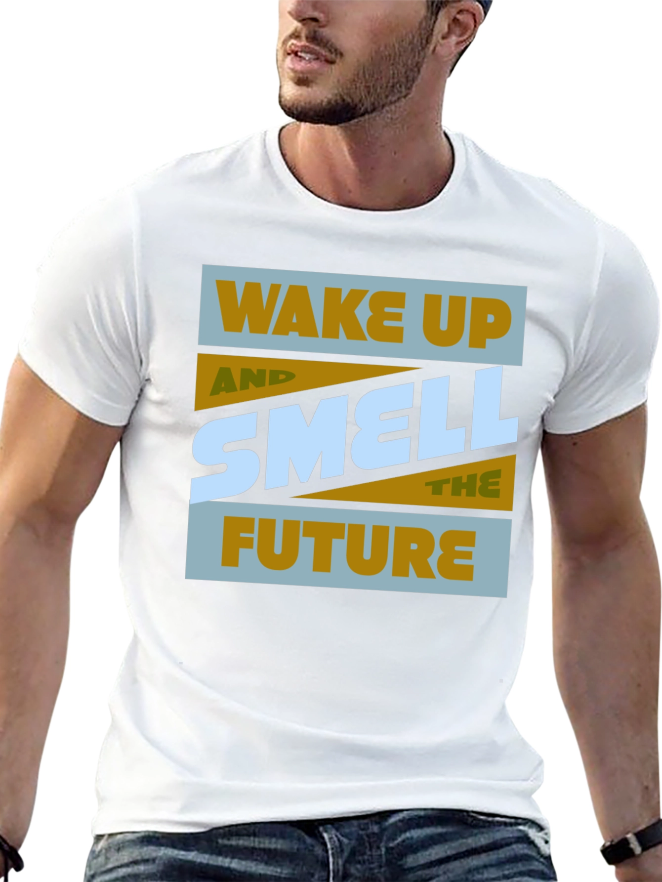 Wake Up and Smell the Future Graphic T-Shirt