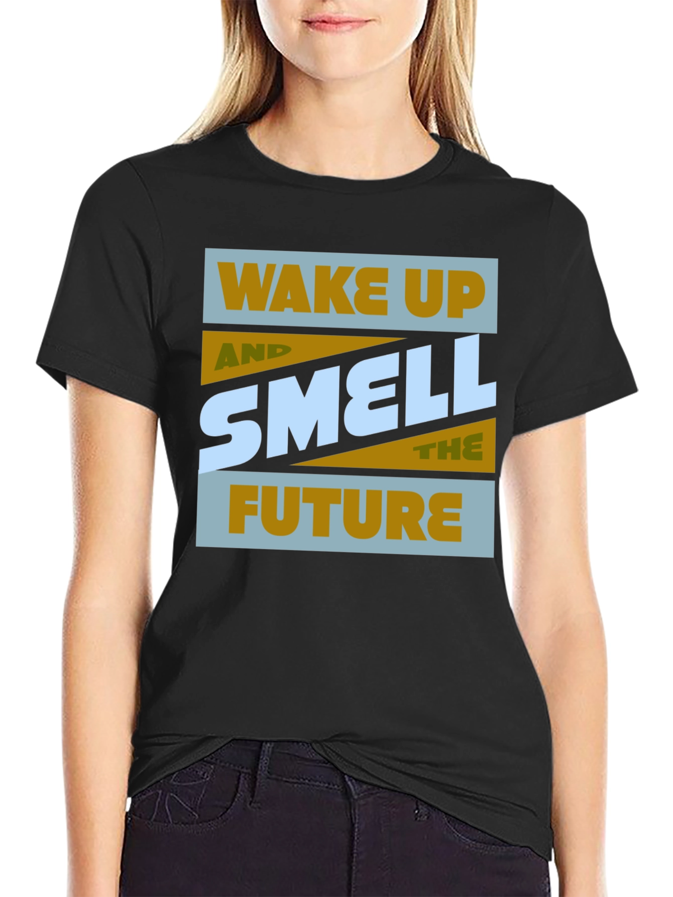Wake Up and Smell the Future Graphic T-Shirt