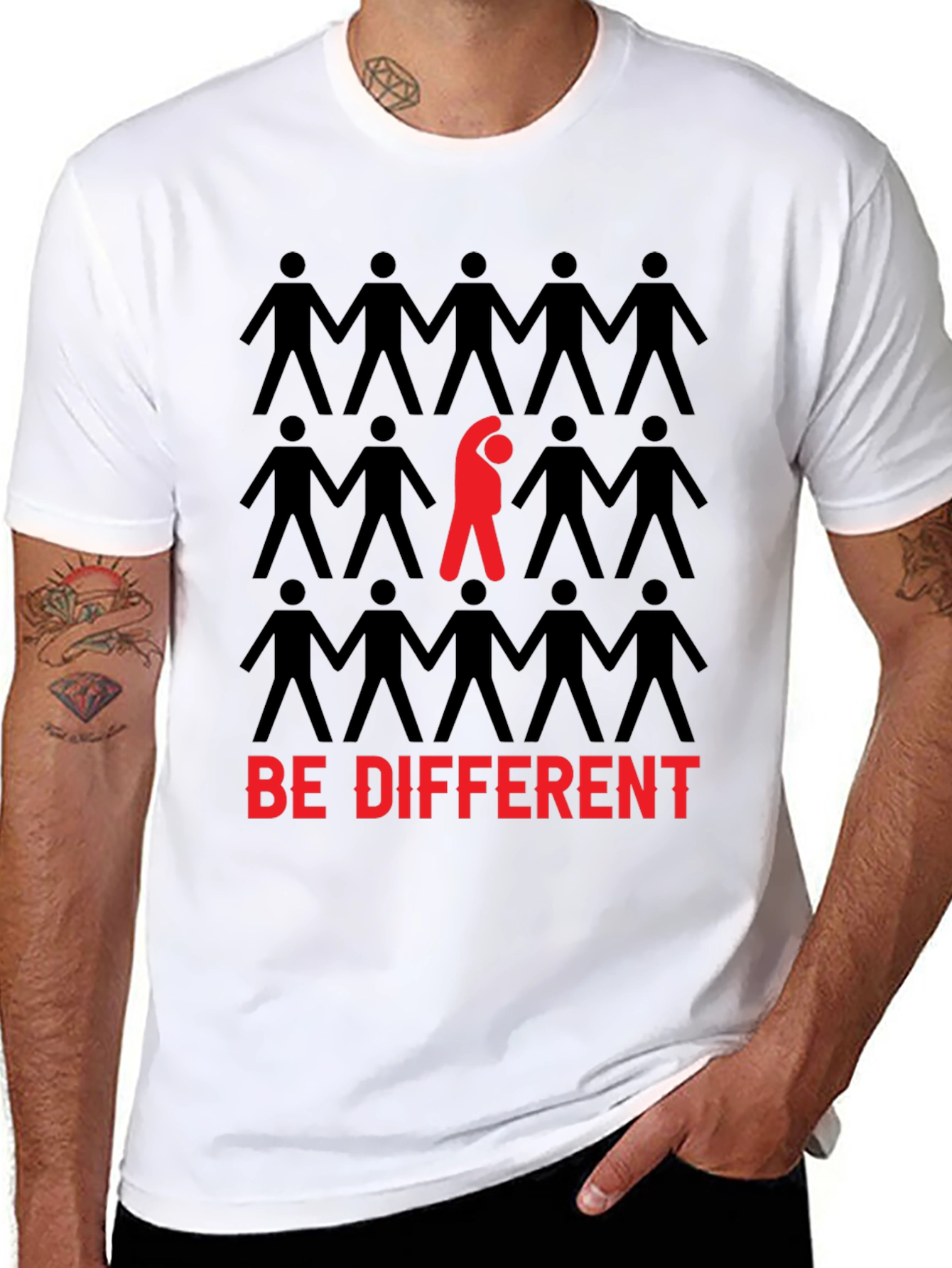 Be Different Graphic T-Shirt