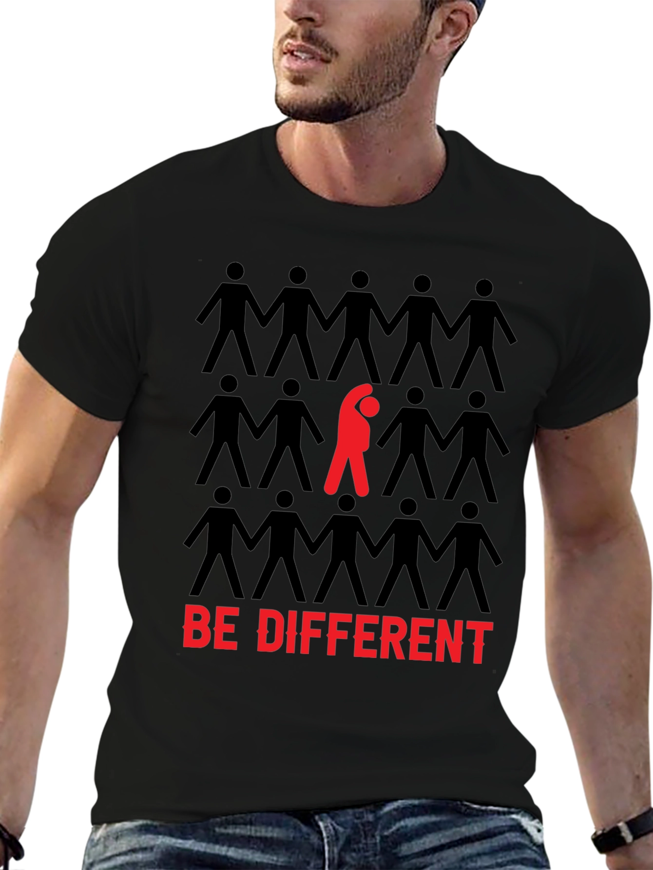 Be Different Graphic T-Shirt