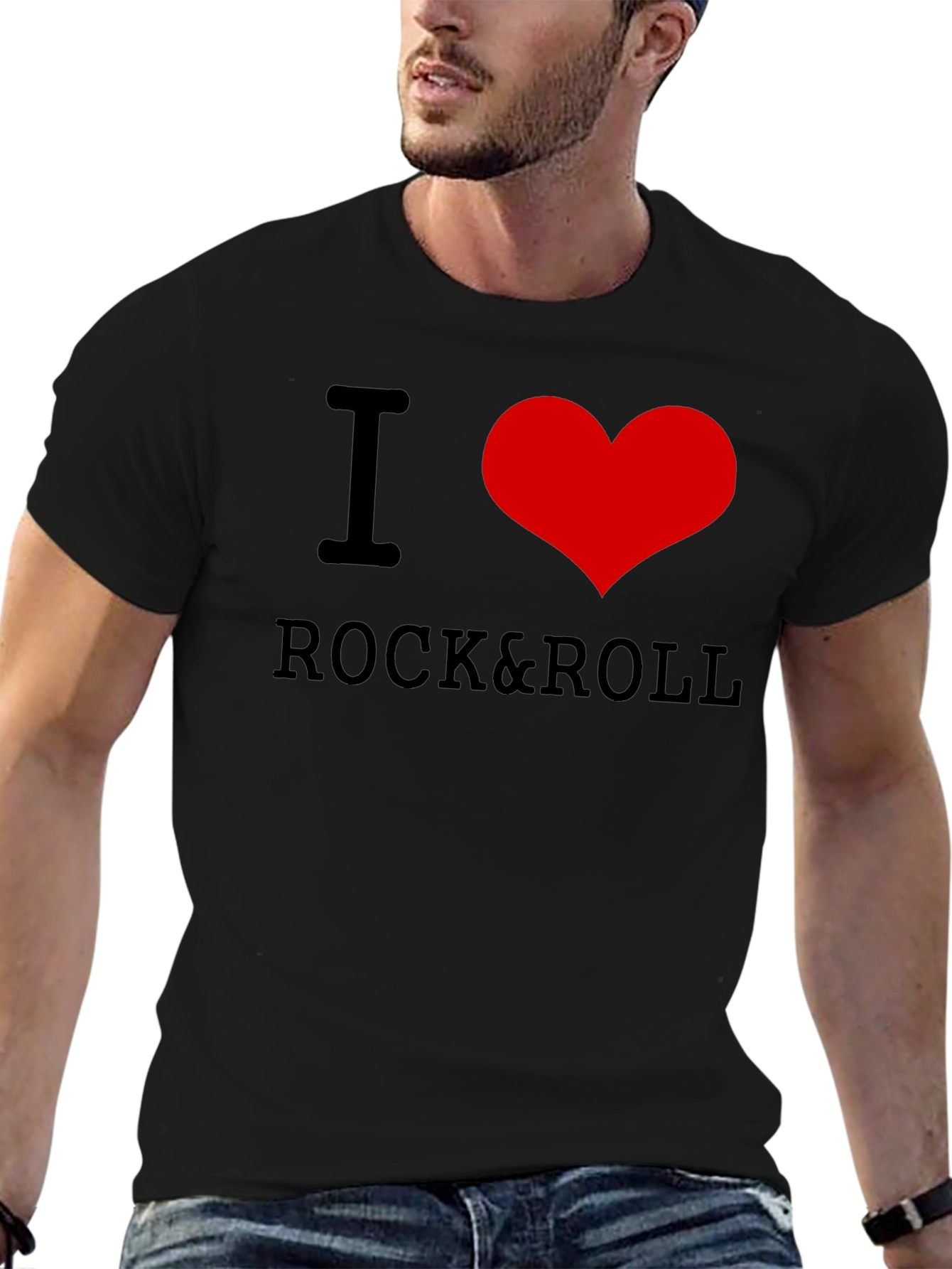 I Love Rock & Roll Graphic Tee