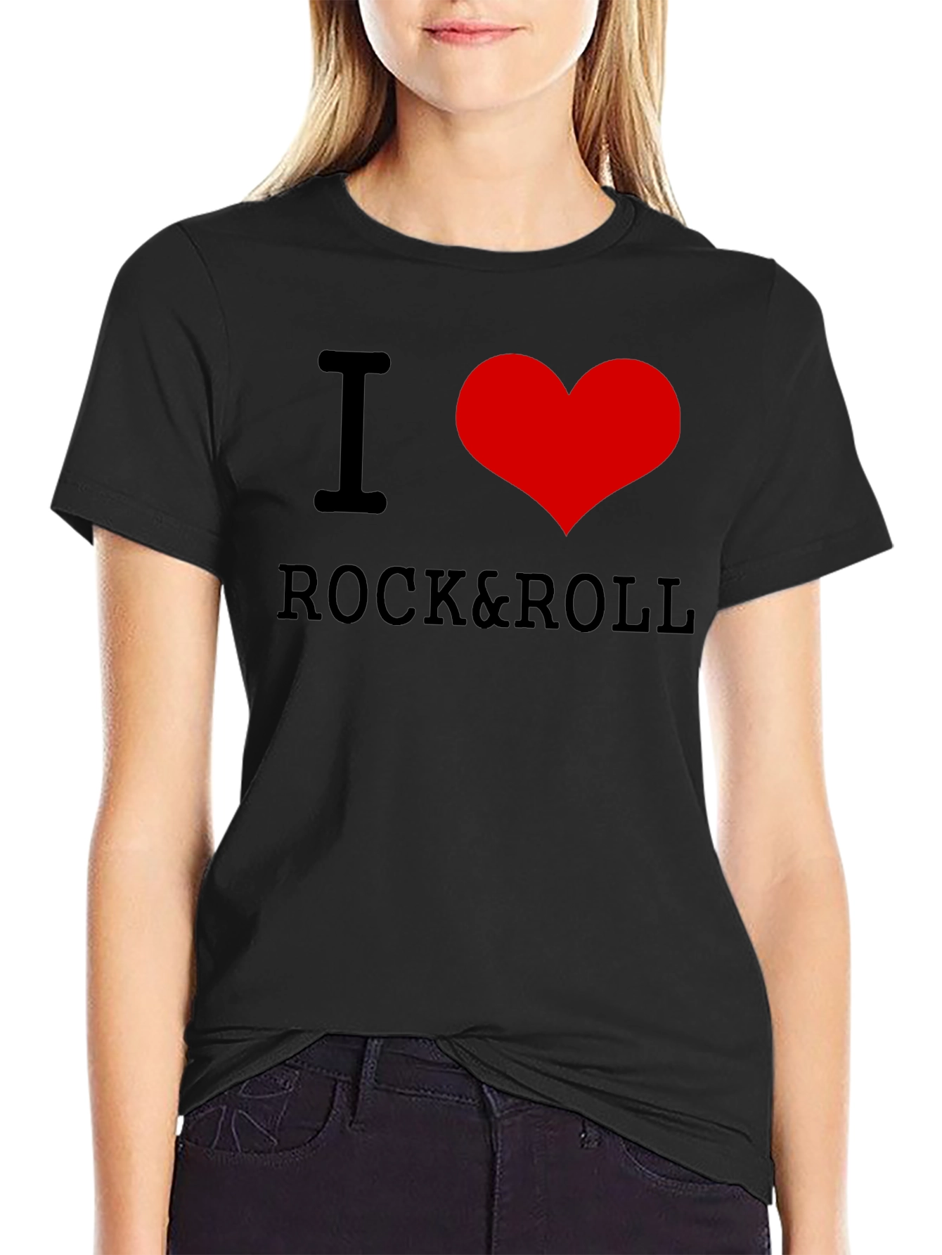 I Love Rock & Roll Graphic Tee