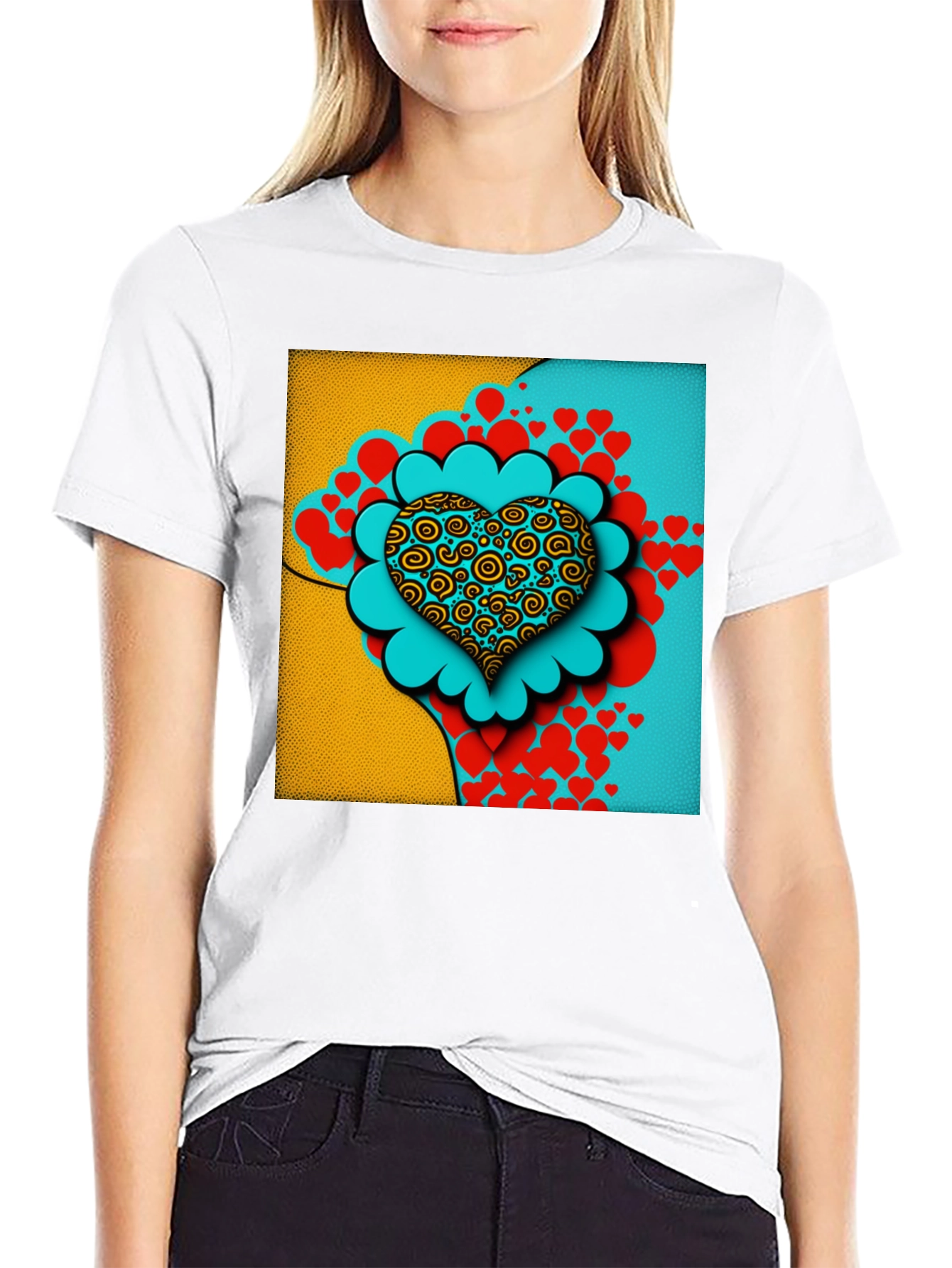 Heart Design T-Shirt