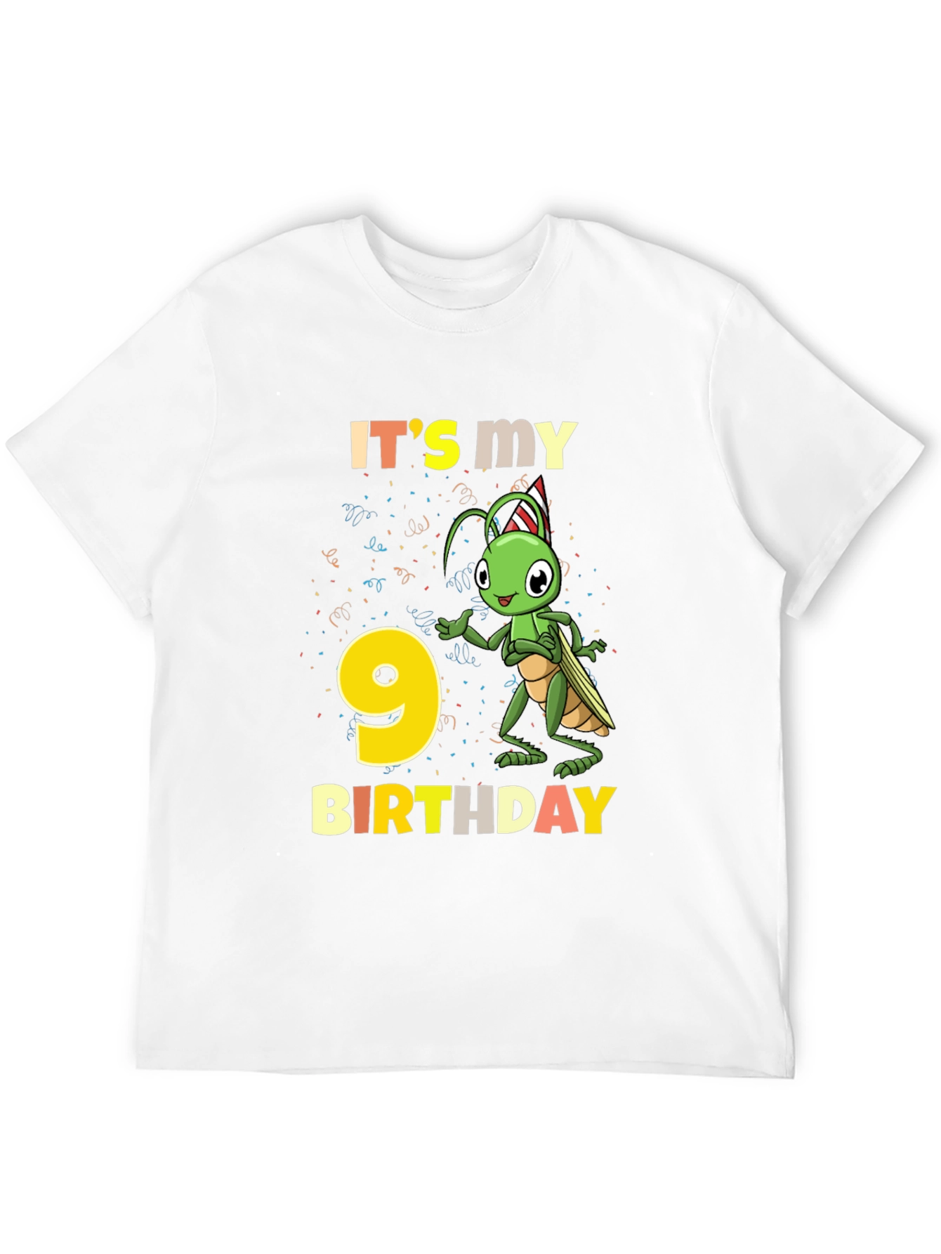Its My 9th Birthday Cricket T-Shirt