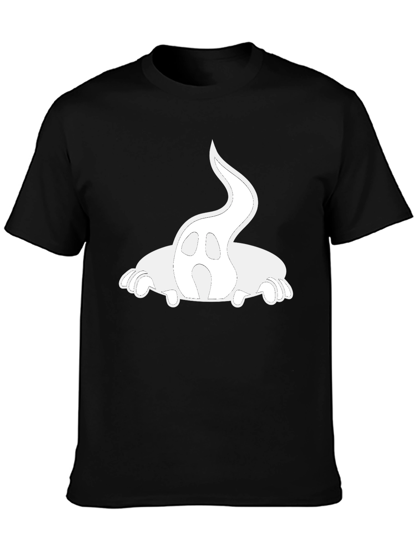 Ghost Graphic T-Shirt | Spooky Ghost Print Tee | Halloween Style Shirt | Cute Creepy Graphic Tee | Free Shipping $50+