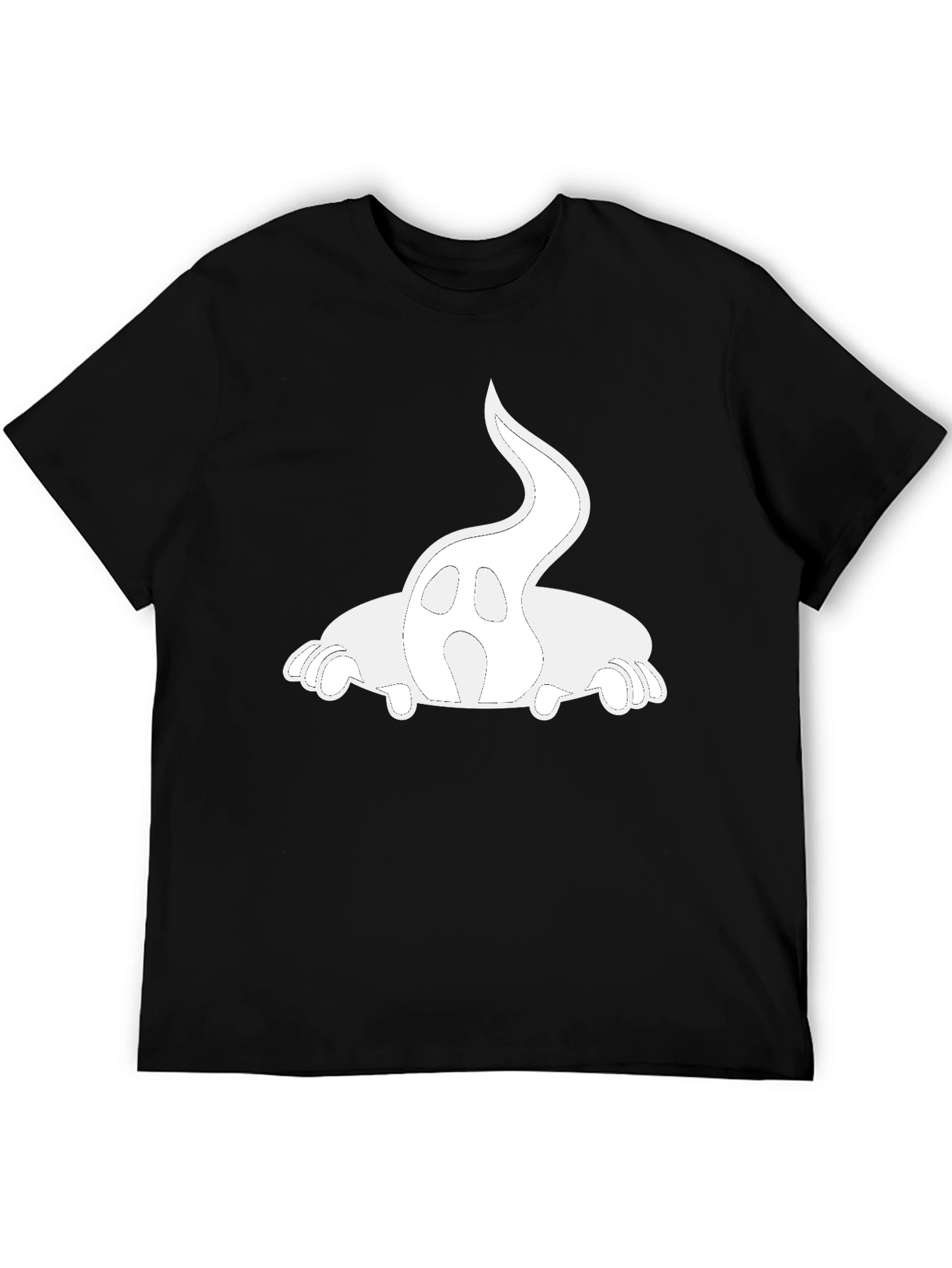 Ghost Graphic T-Shirt | Spooky Ghost Print Tee | Halloween Style Shirt | Cute Creepy Graphic Tee | Free Shipping $50+