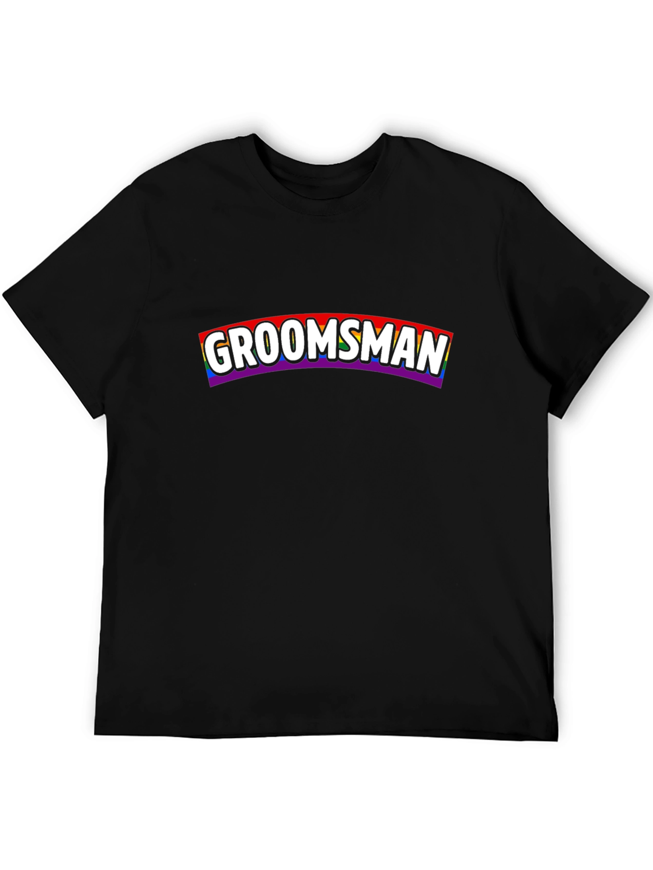 Groomsman LGBT Pride T-Shirt