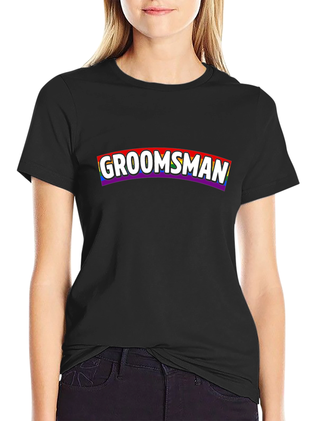 Groomsman LGBT Pride T-Shirt