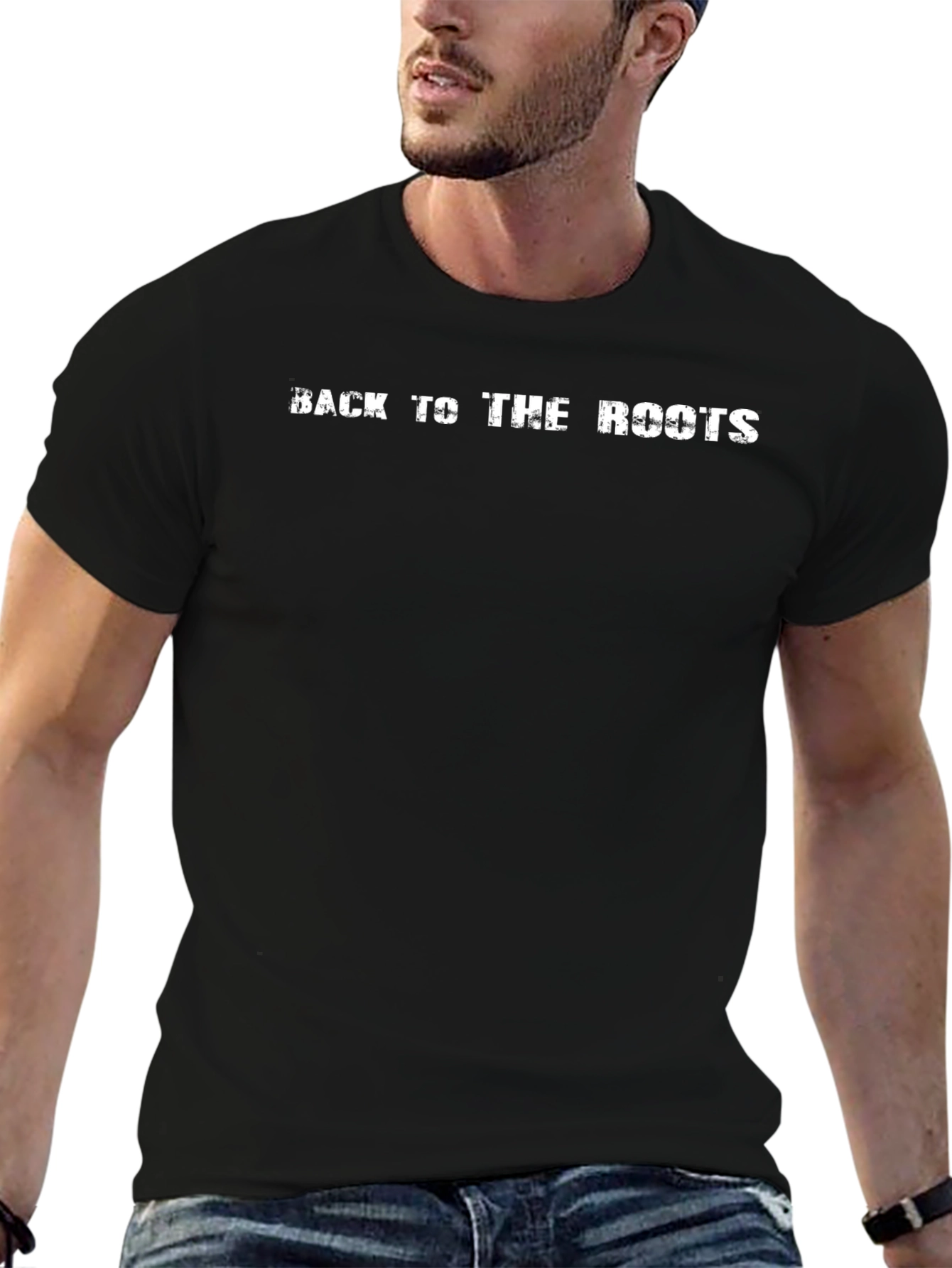 Back To The Roots Black T-Shirt