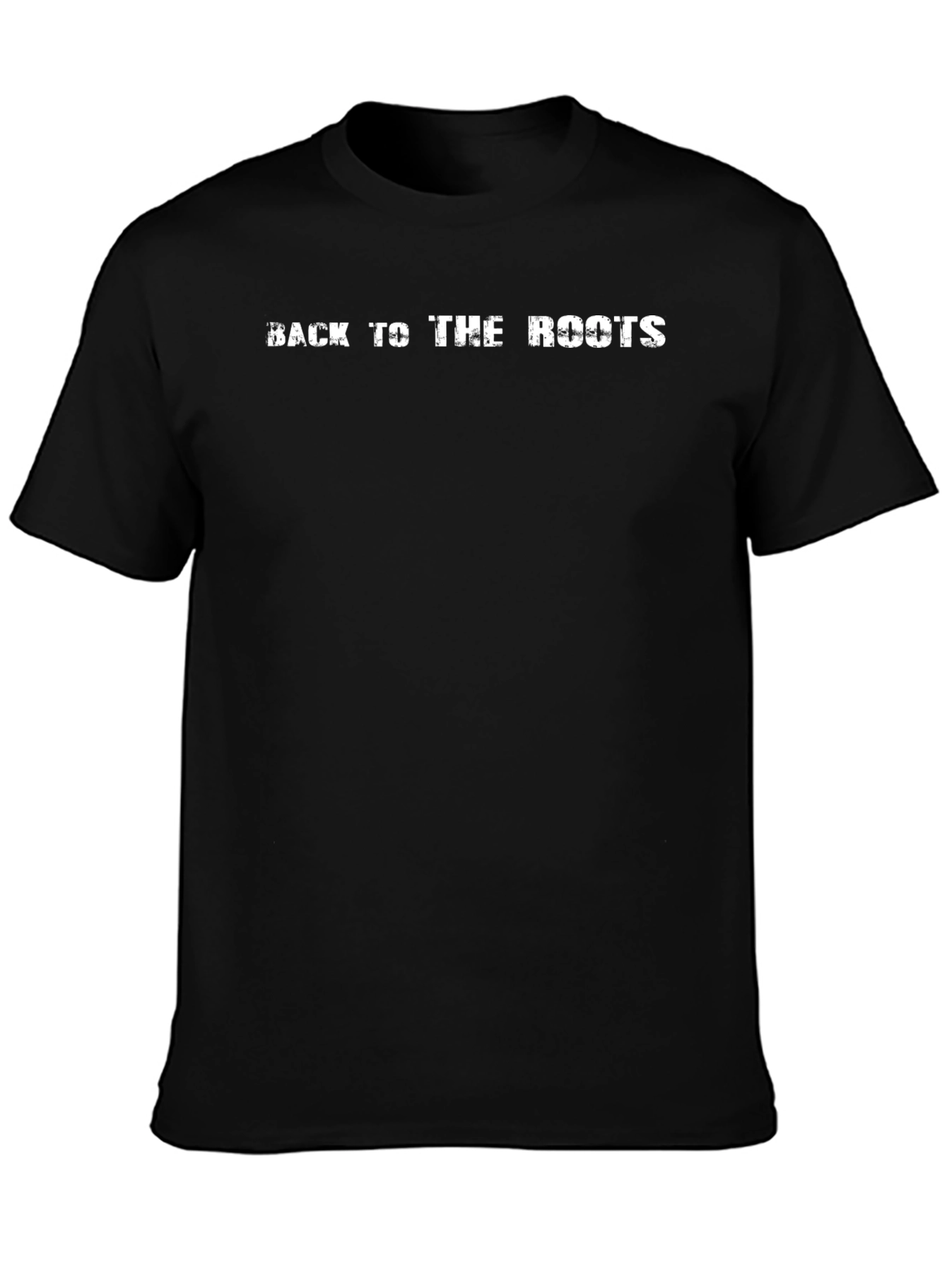Back To The Roots Black T-Shirt