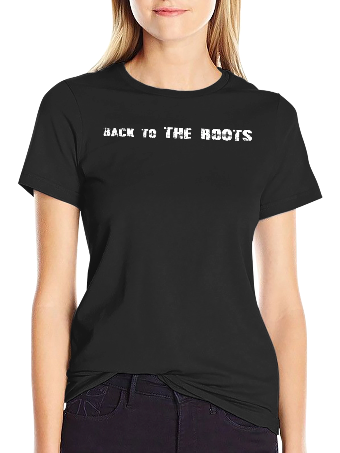 Back To The Roots Black T-Shirt