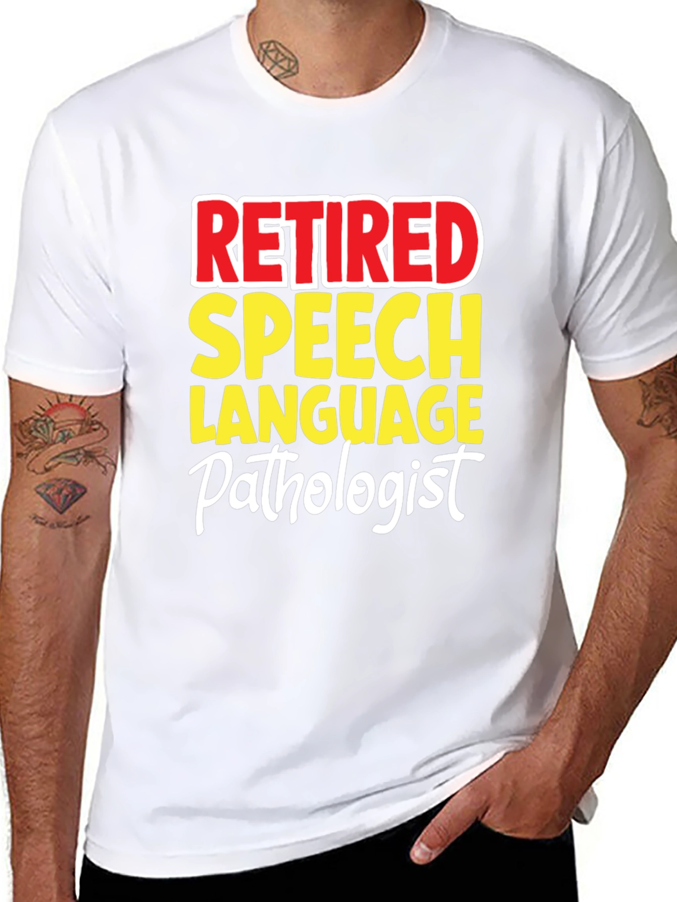 Retired Speech Language Pathologist Graphic T-Shirt