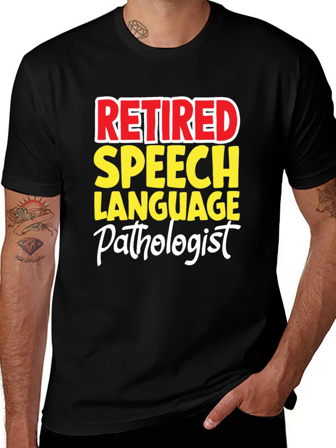 Retired Speech Language Pathologist Graphic T-Shirt
