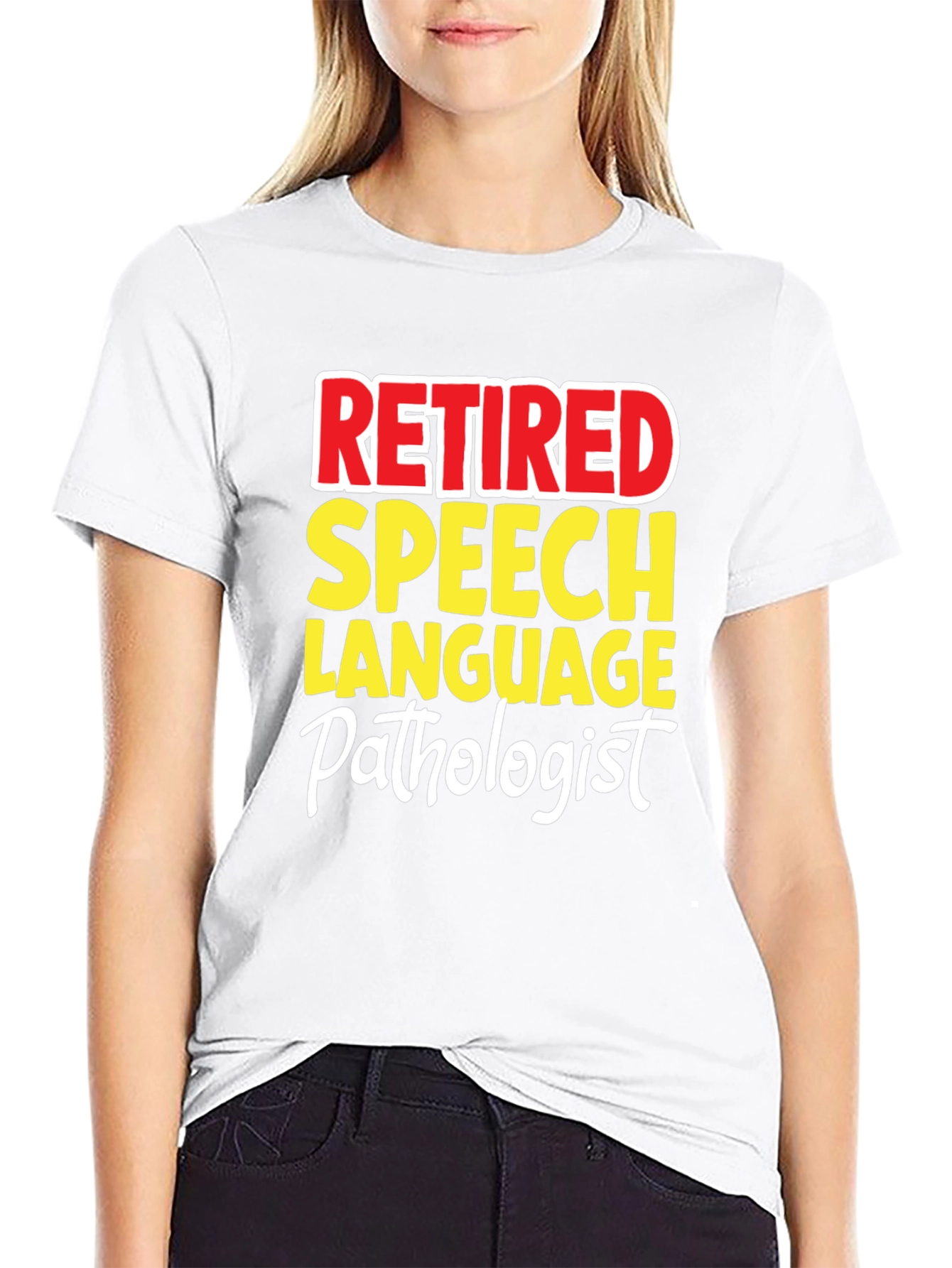 Retired Speech Language Pathologist Graphic T-Shirt