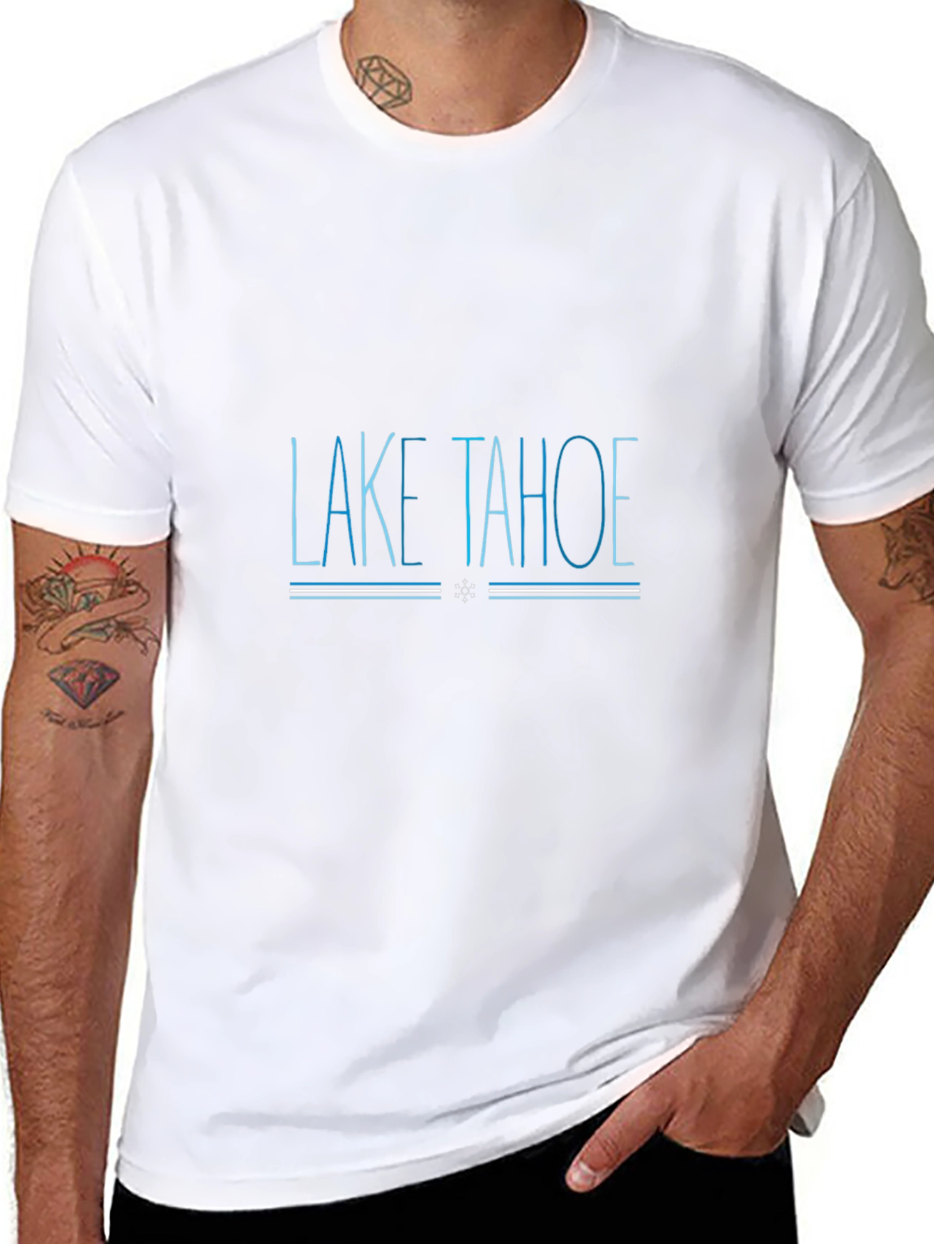 Lake Tahoe Black T-Shirt