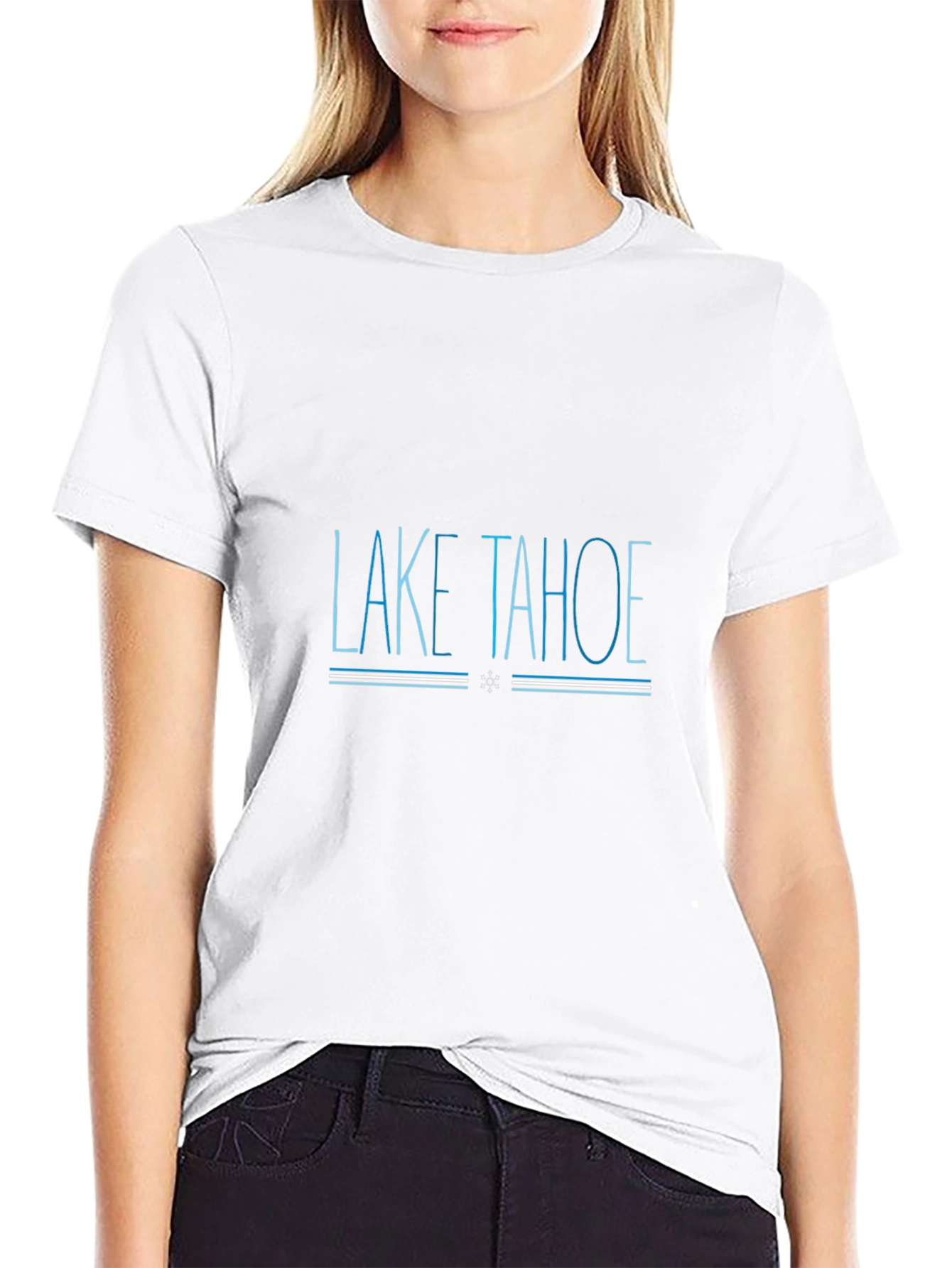 Lake Tahoe Black T-Shirt