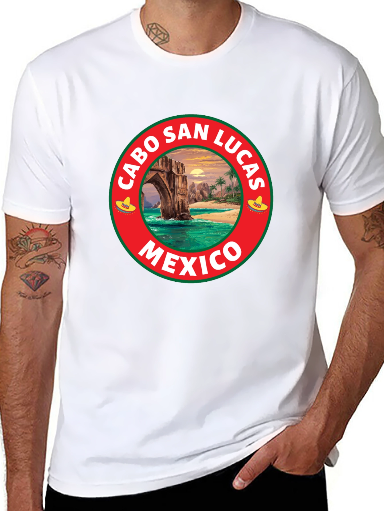 Cabo San Lucas Mexico Graphic Tee
