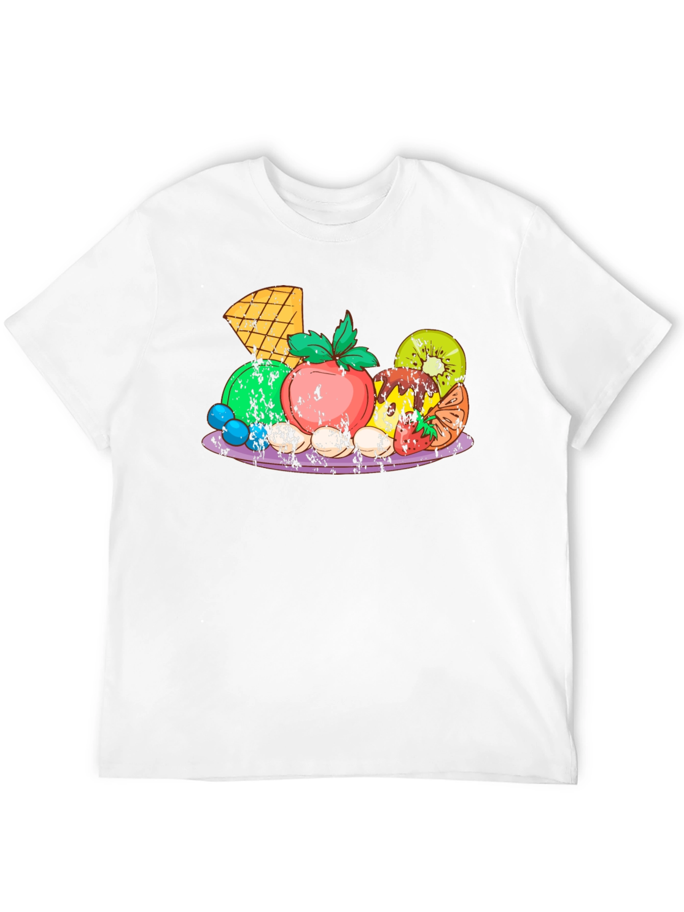 Fruit Platter Graphic Tee - Black