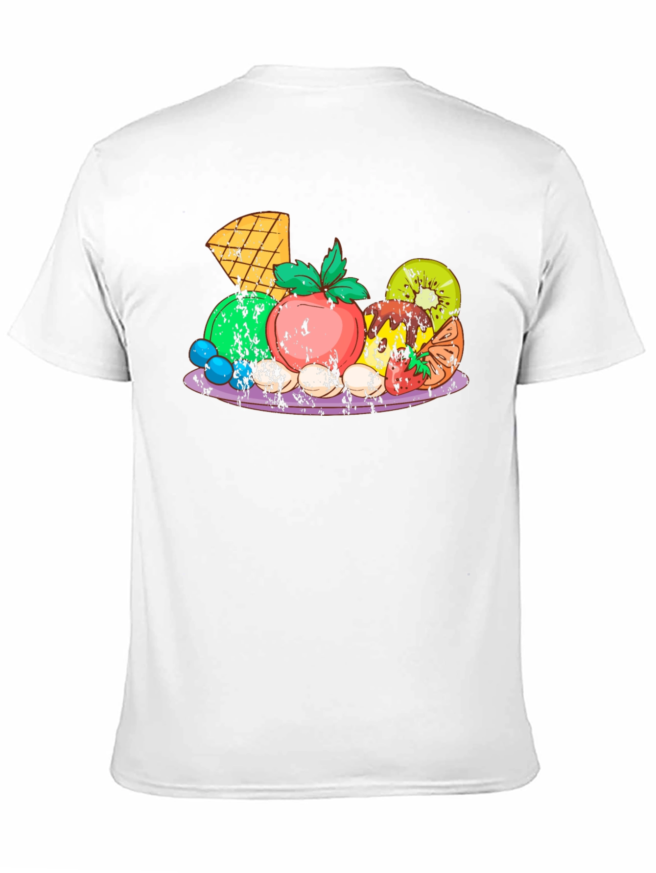 Fruit Platter Graphic Tee - Black