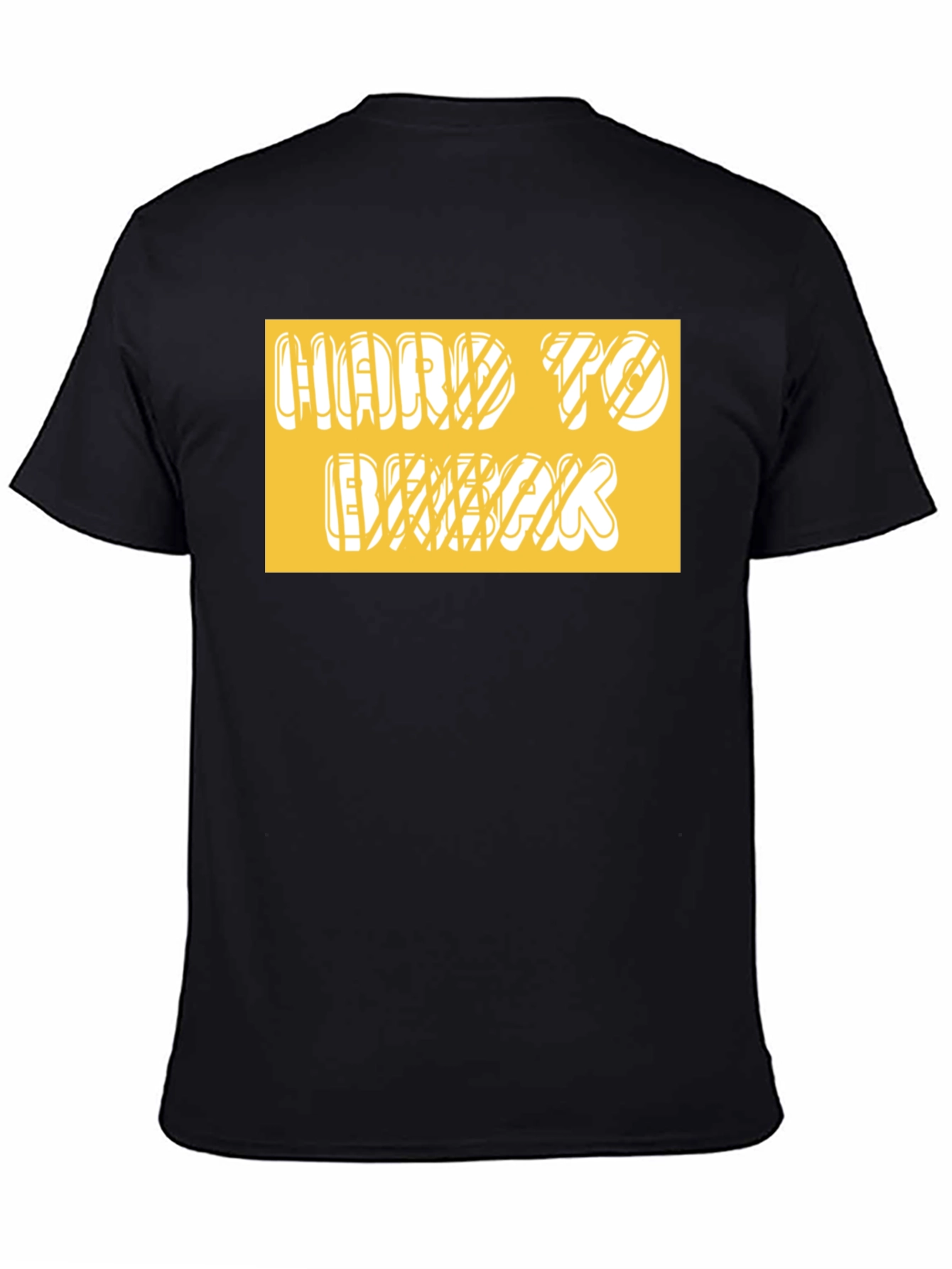 Hard to Break Graphic T-Shirt - Black
