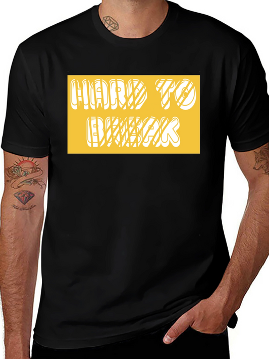 Hard to Break Graphic T-Shirt - Black
