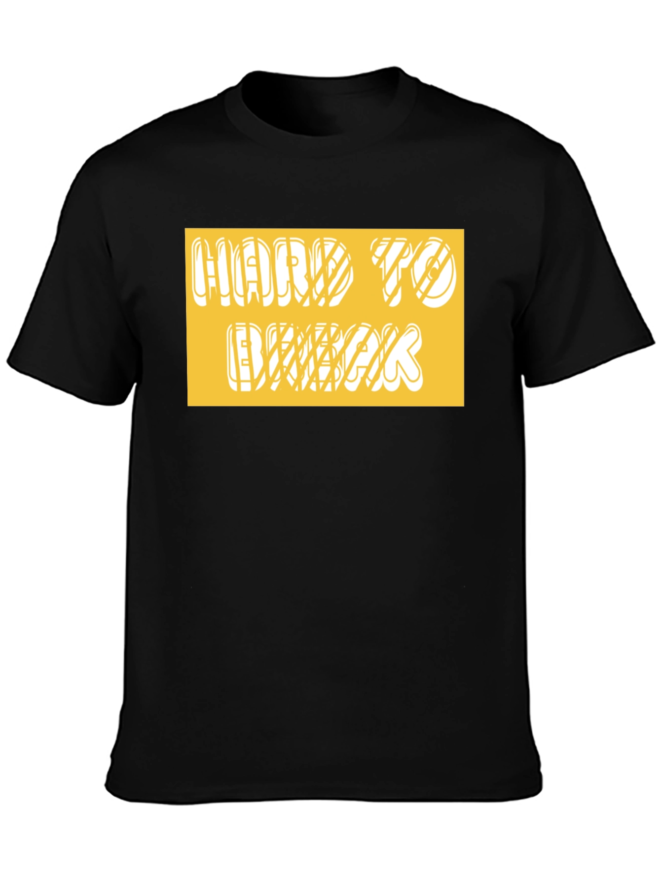 Hard to Break Graphic T-Shirt - Black