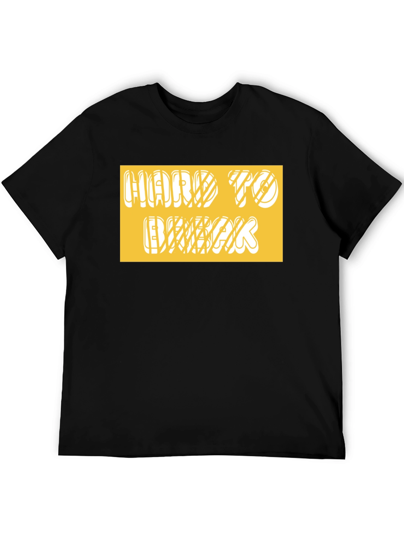 Hard to Break Graphic T-Shirt - Black