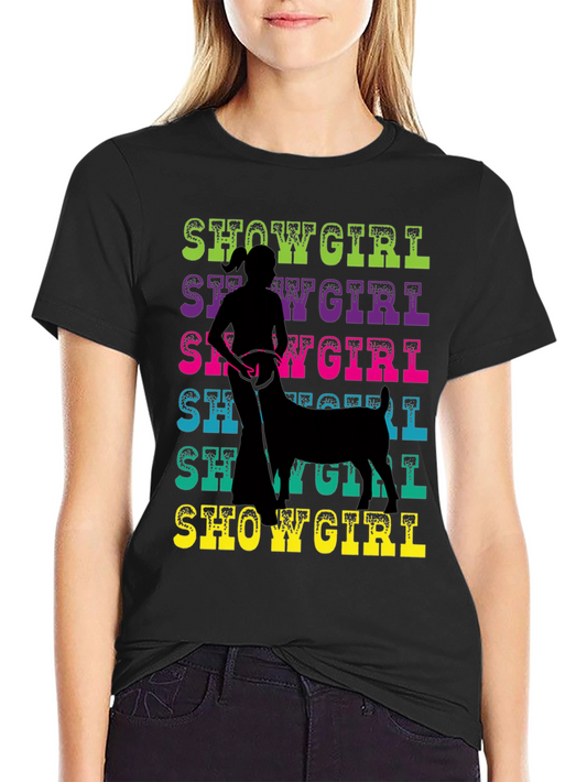 Showgirl Graphic Tee - Equestrian Style