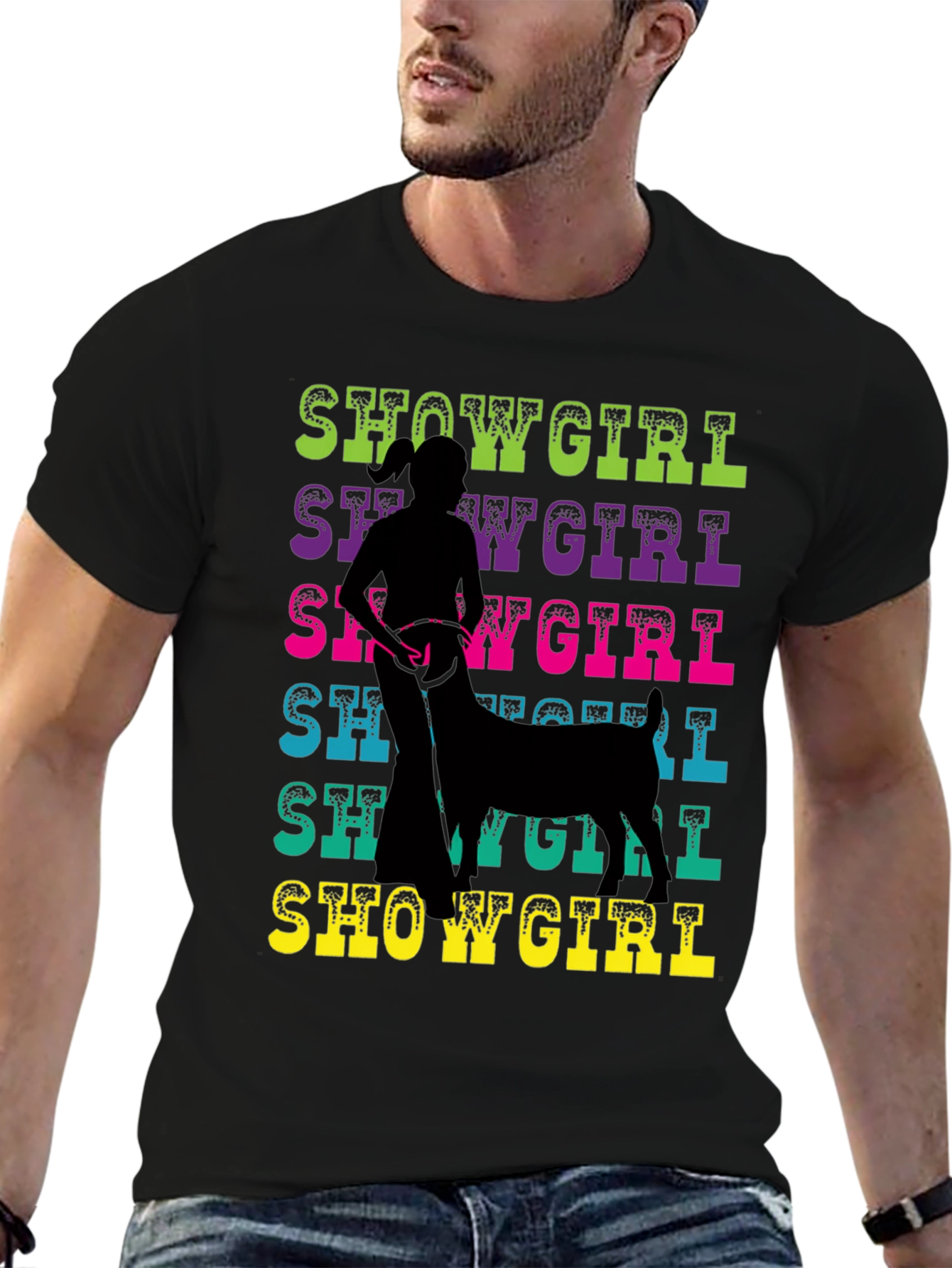 Showgirl Graphic Tee - Equestrian Style