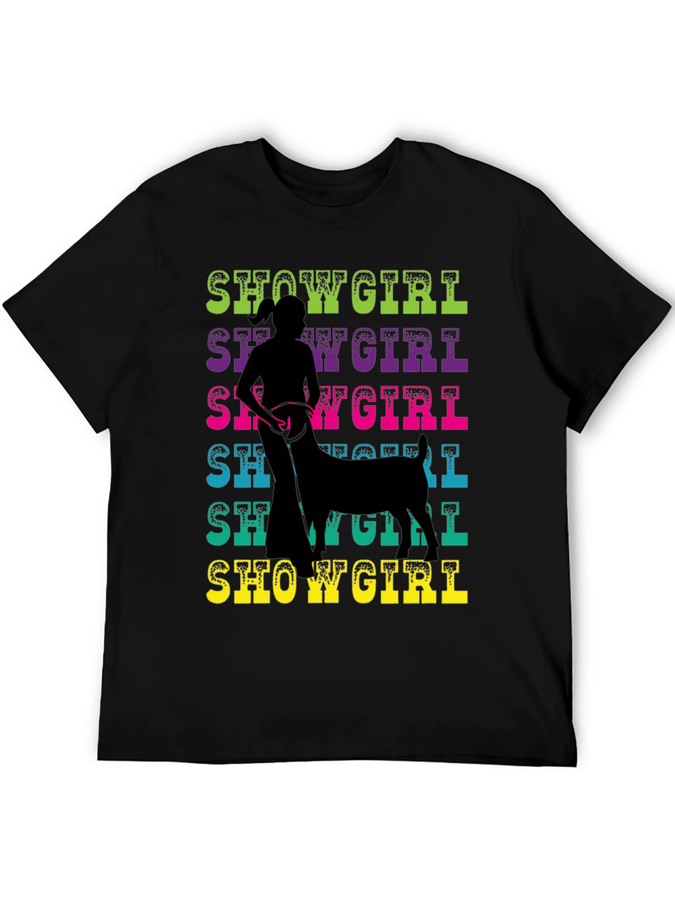 Showgirl Graphic Tee - Equestrian Style