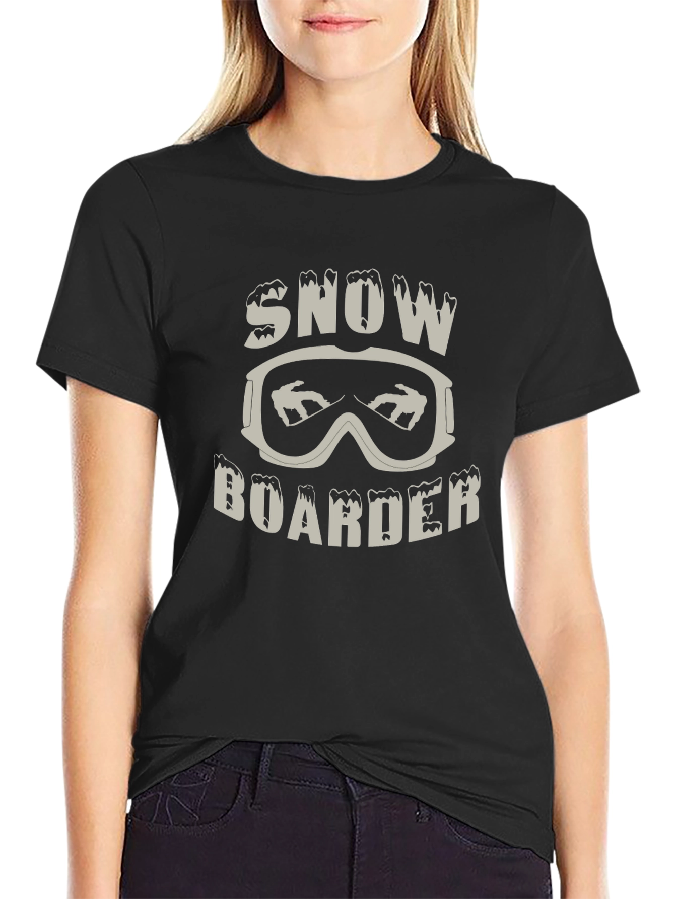 Snow Boarder T-Shirt - Winter Sports Apparel