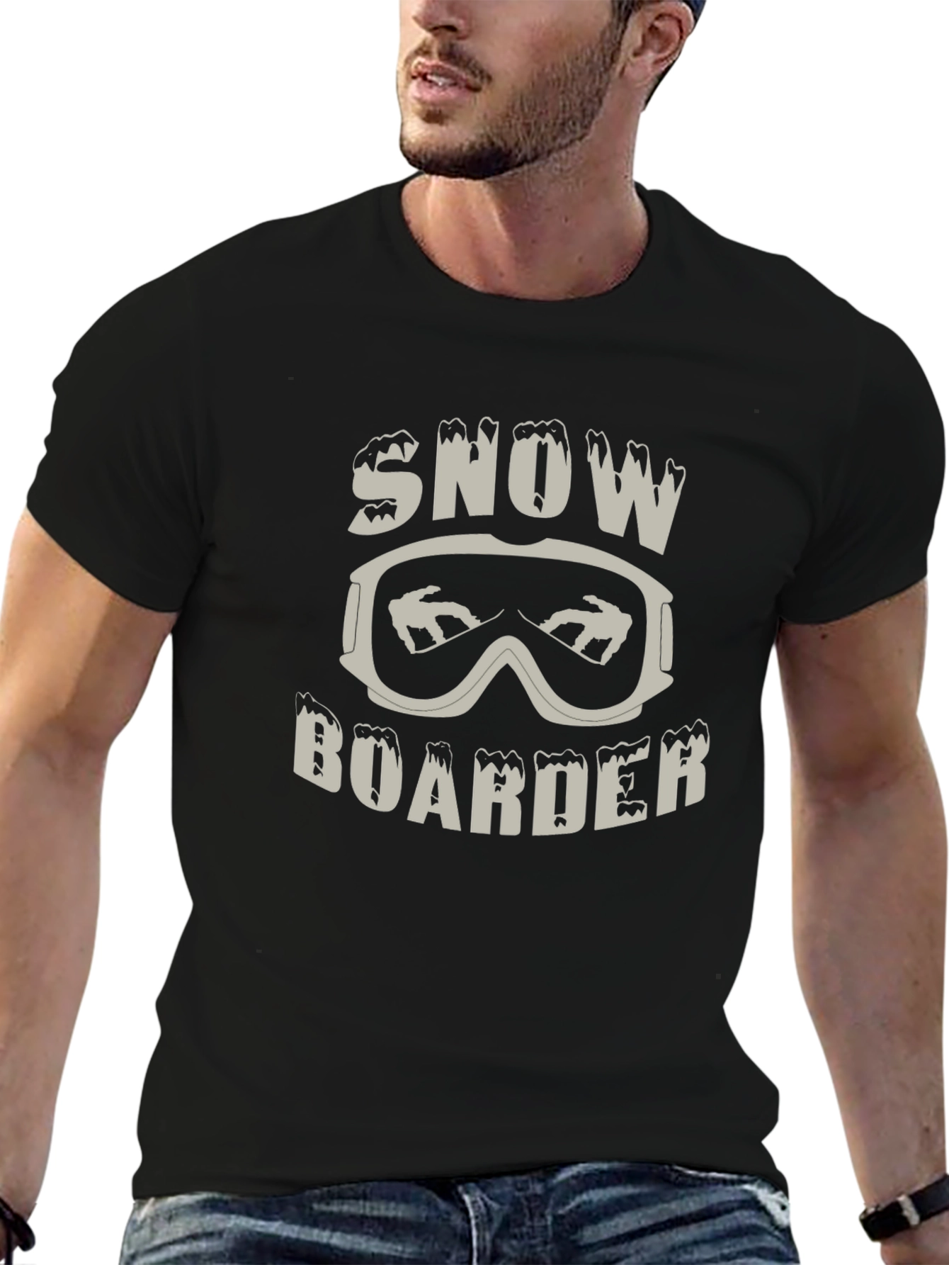 Snow Boarder T-Shirt - Winter Sports Apparel