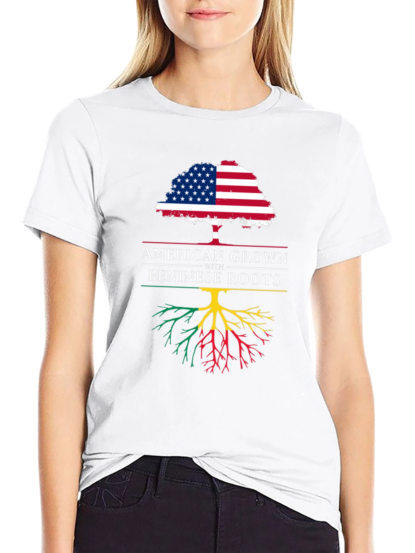 American Grown With Beninese Roots T-Shirt