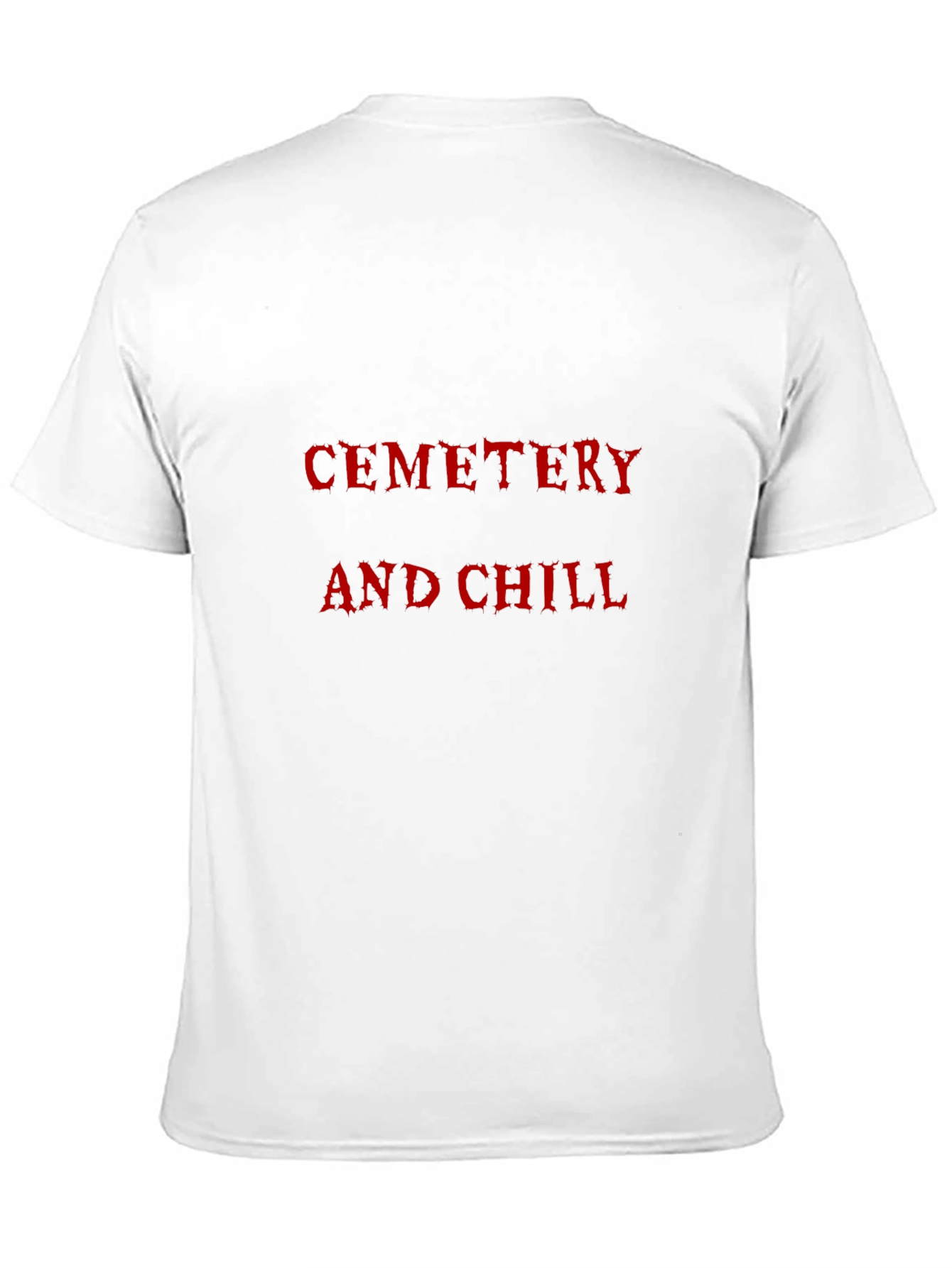 Cemetery and Chill Graphic Tee - Black