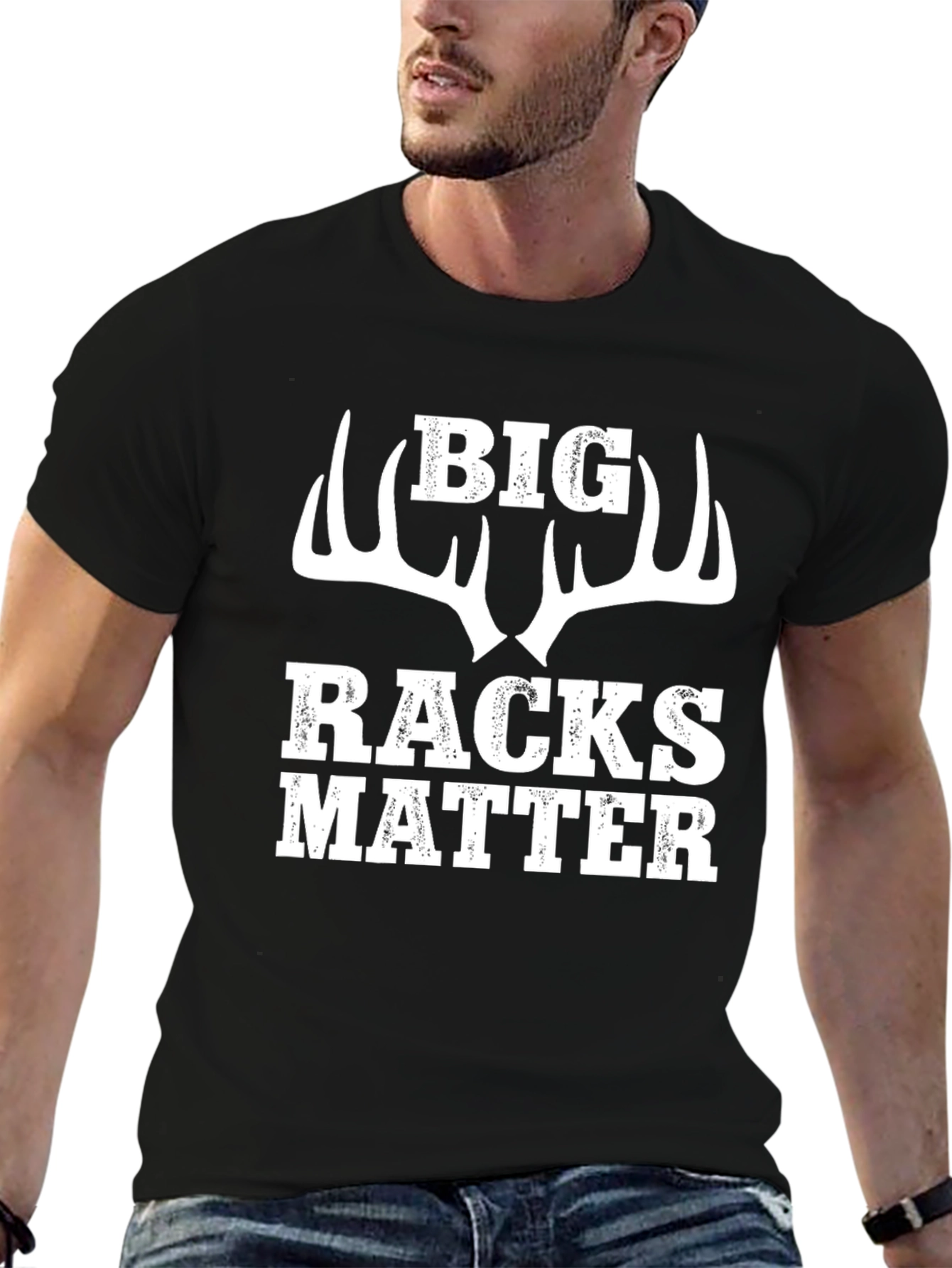 Big Racks Matter Hunting Graphic T-Shirt