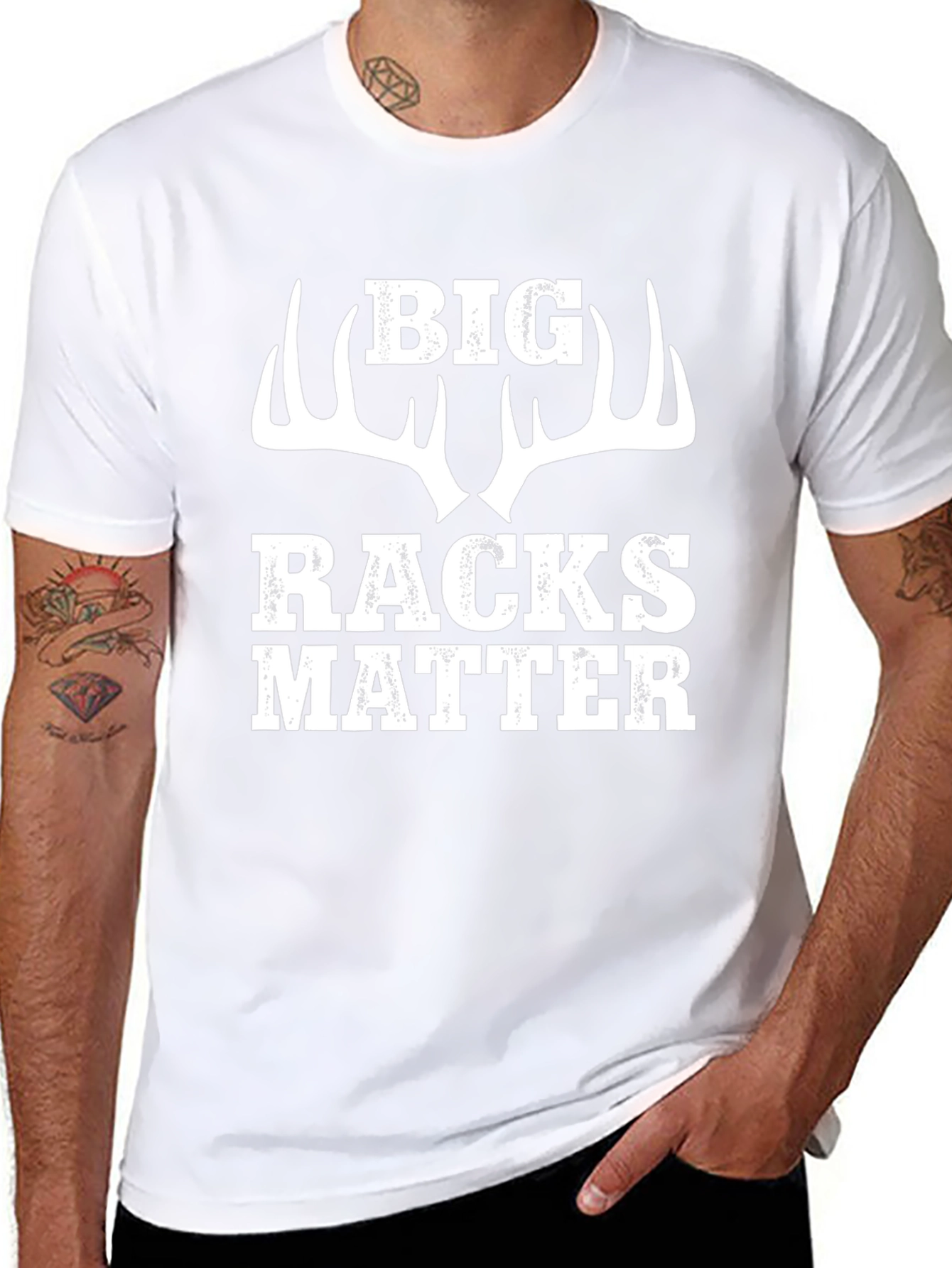 Big Racks Matter Hunting Graphic T-Shirt