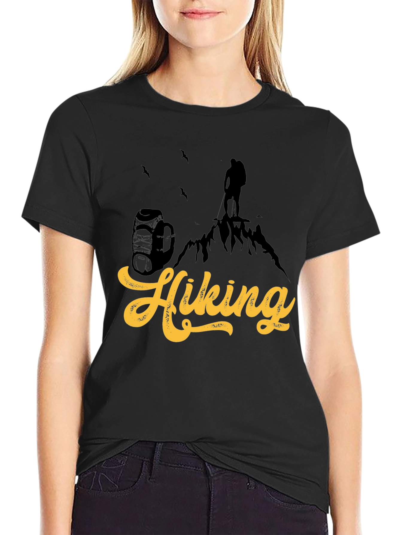 Hiking Graphic Tee - Adventure Awaits!