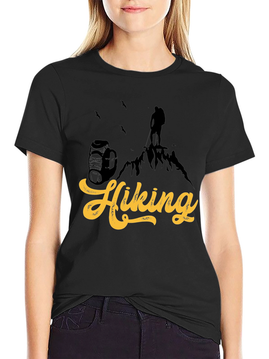 Hiking Graphic Tee - Adventure Awaits!