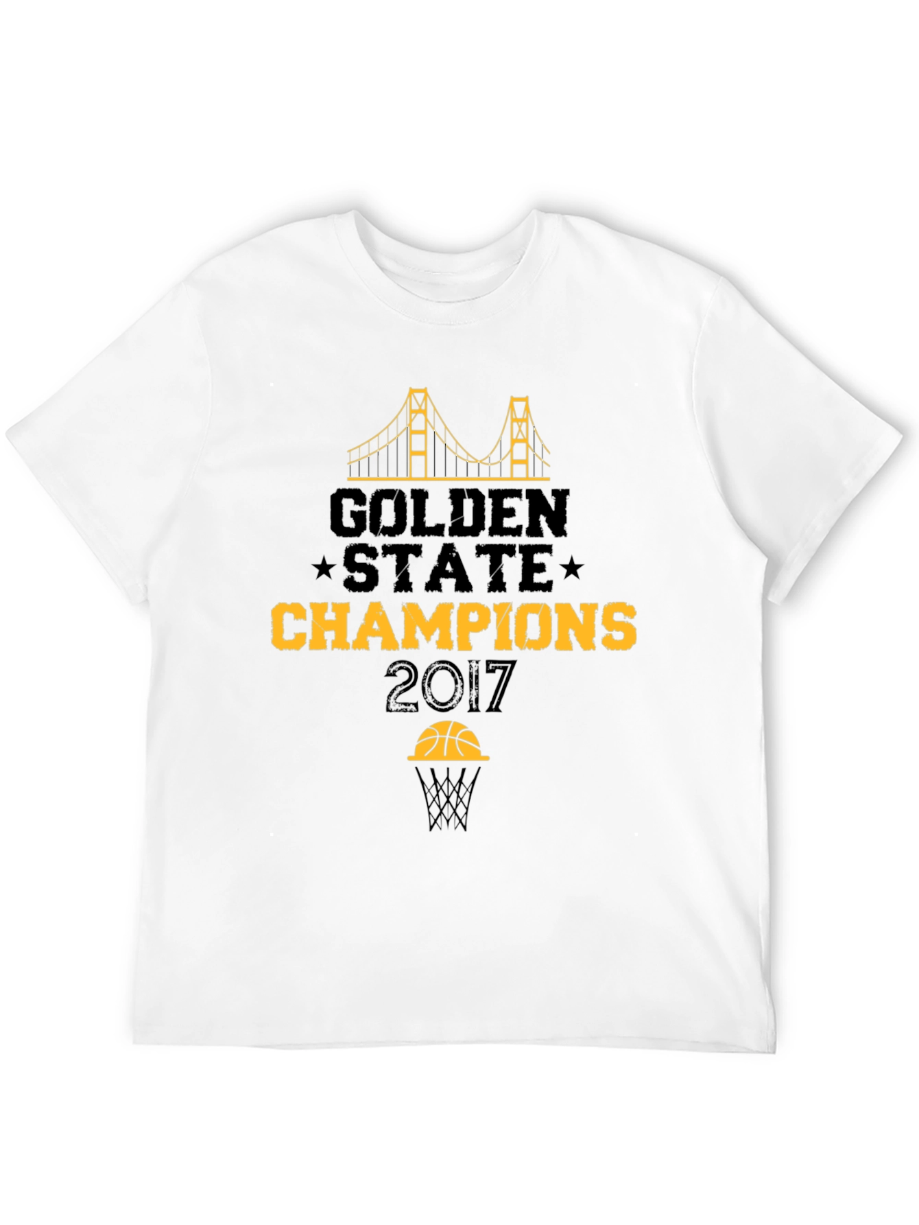Golden State Champions 2017 Black T-Shirt