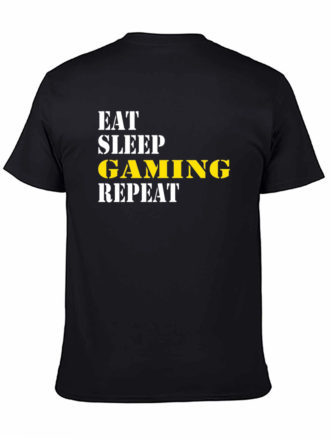 Eat Sleep Gaming Repeat Graphic Tee