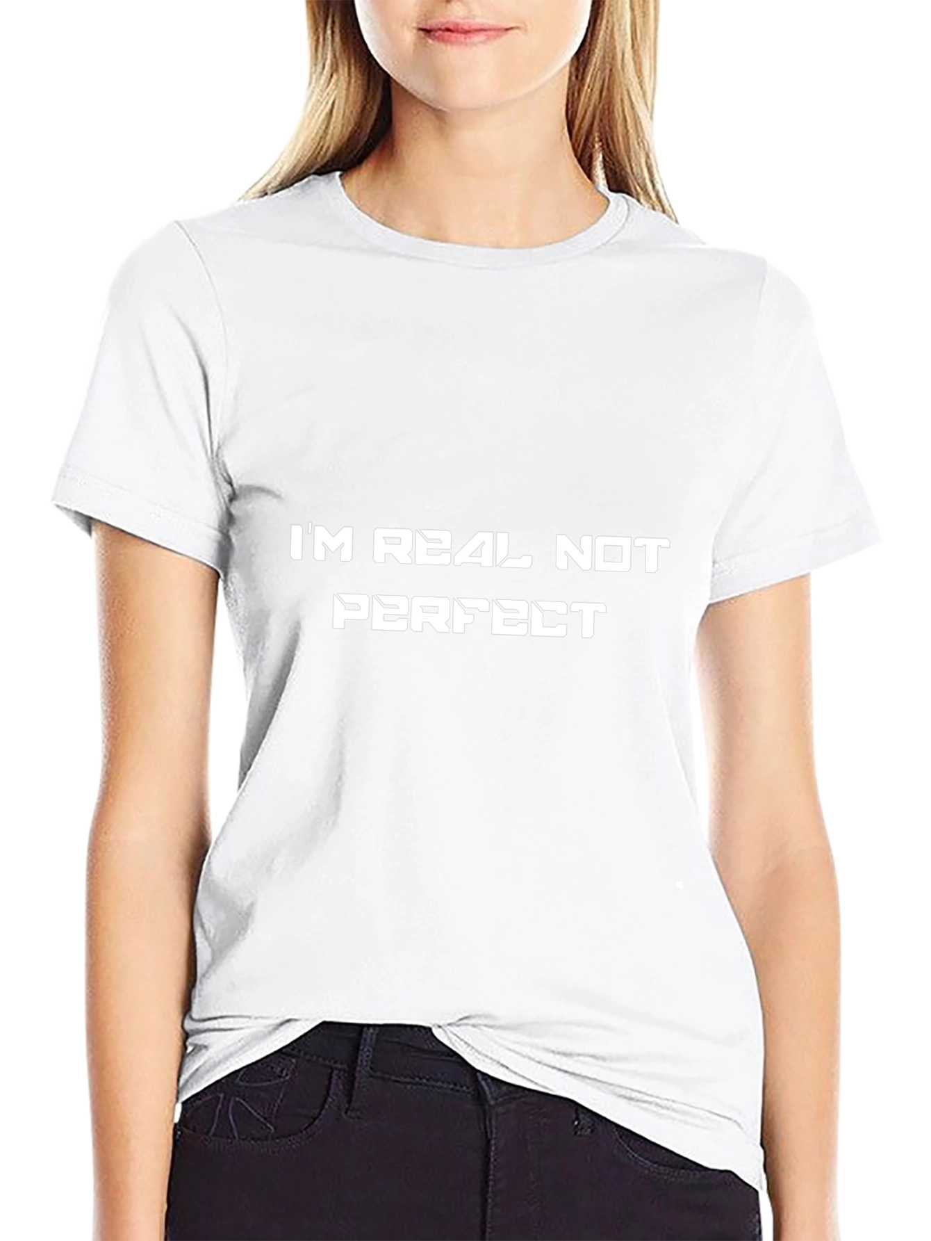Im Real Not Perfect Graphic Tee