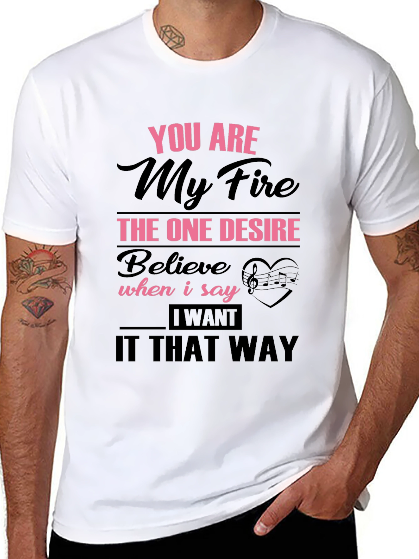 You Are My Fire Graphic T-Shirt