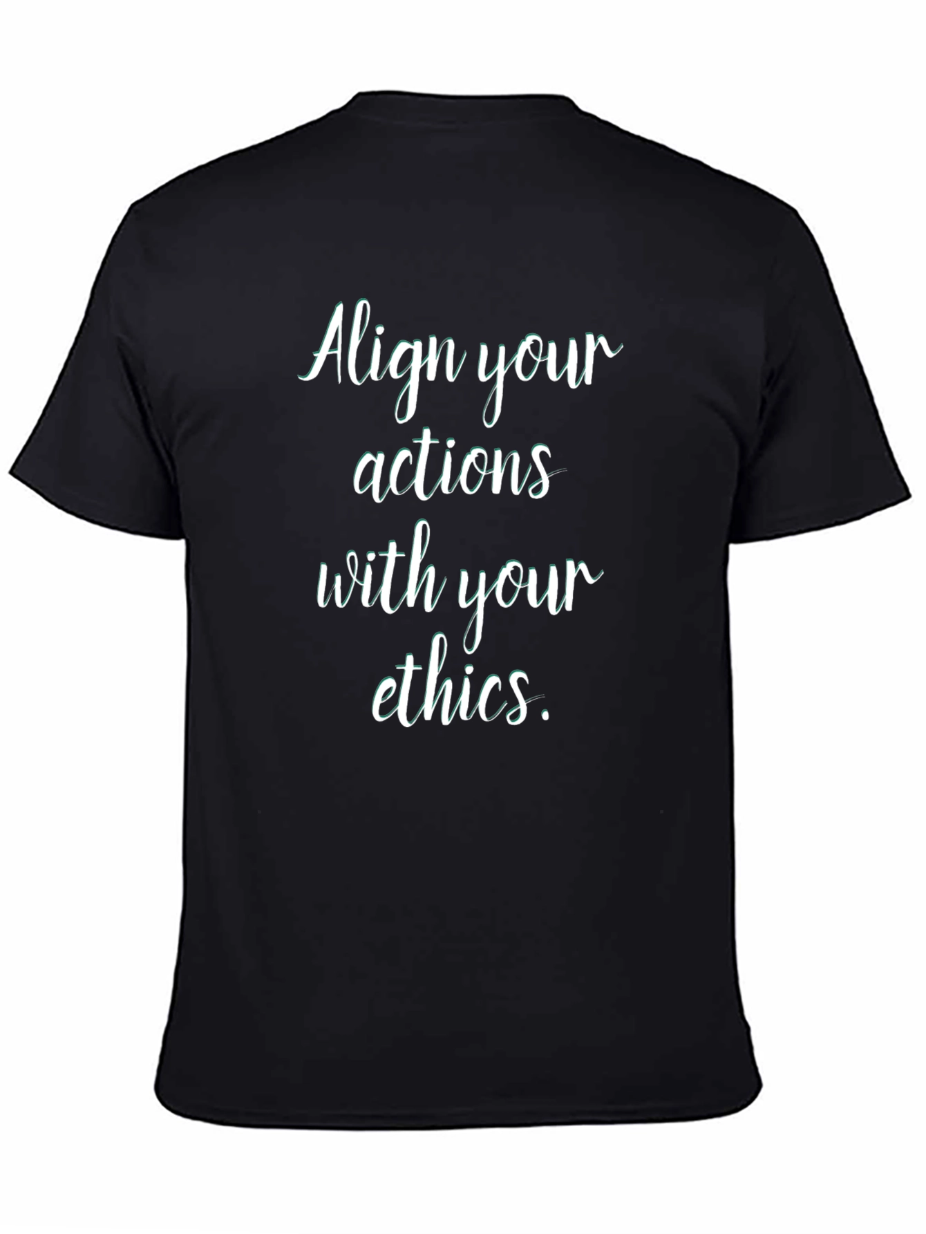 Align Your Actions Ethical Mens Tee