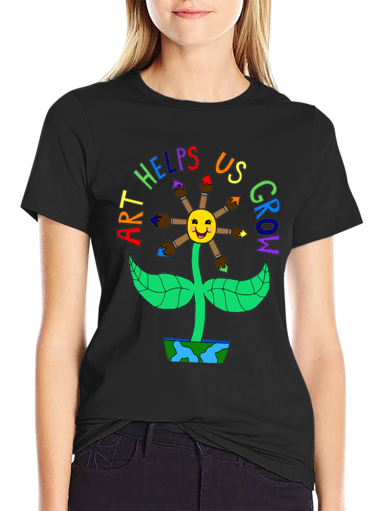 Art Helps Us Grow T-Shirt