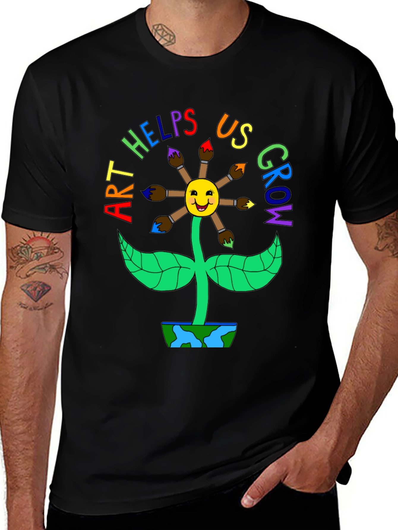 Art Helps Us Grow T-Shirt