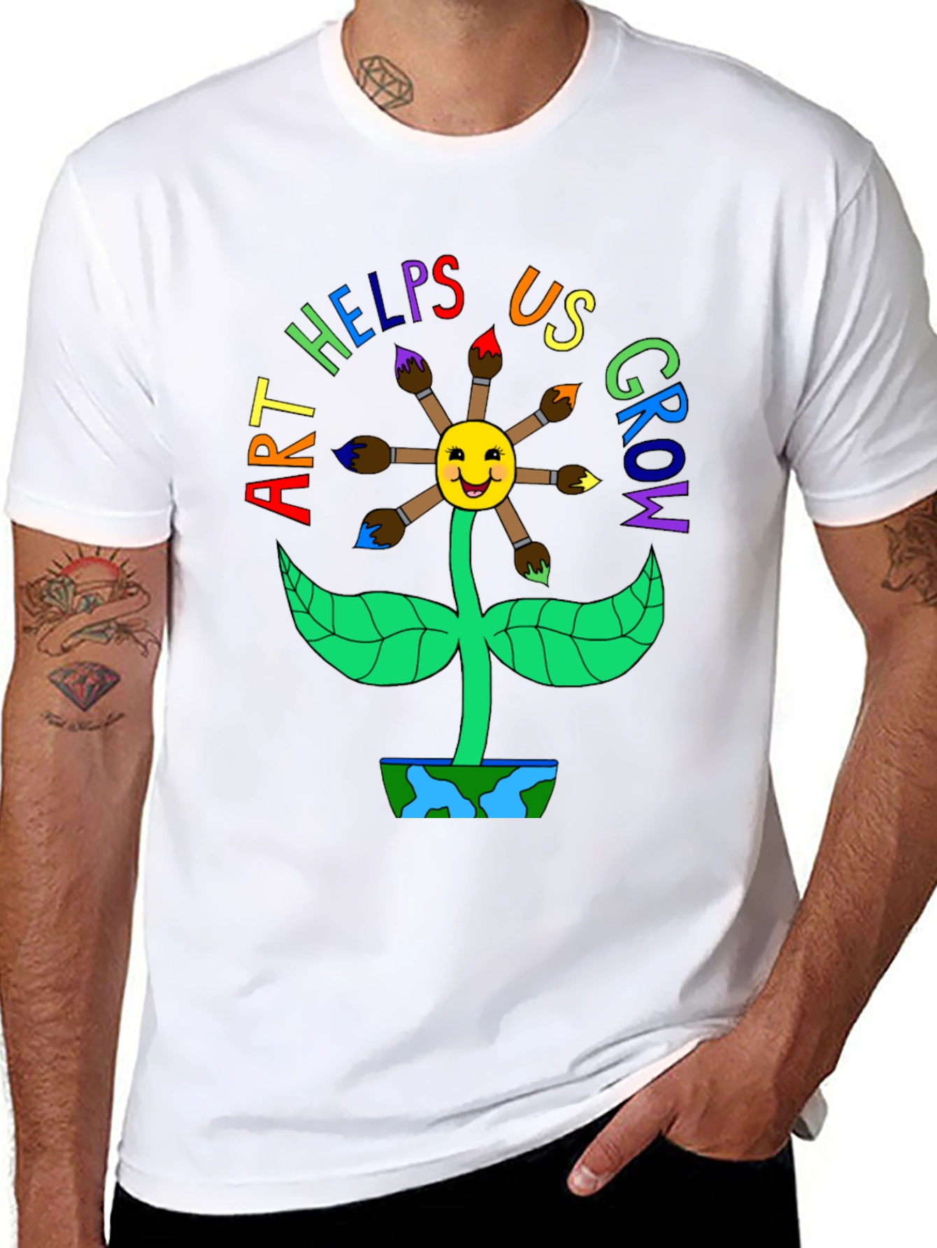 Art Helps Us Grow T-Shirt